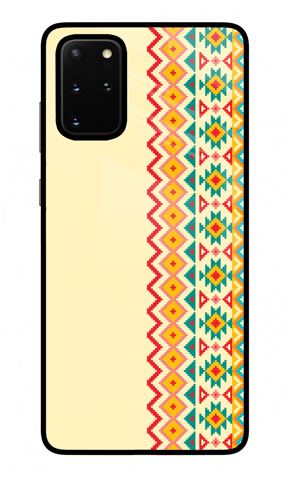 Ethnic Seamless Samsung S20 Plus Glass Case - Ethnic Seamless Samsung S20 Plus Glass Case Ethnic Seamless Samsung S20 Plus Glass Case