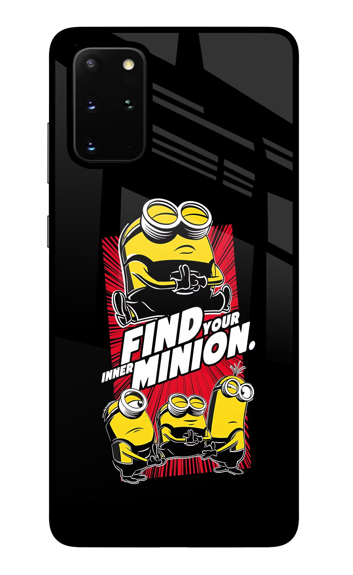Find your inner Minion Samsung S20 Plus Glass Case - Find your inner Minion Samsung S20 Plus Glass Case Find your inner Minion Samsung S20 Plus Glass Case