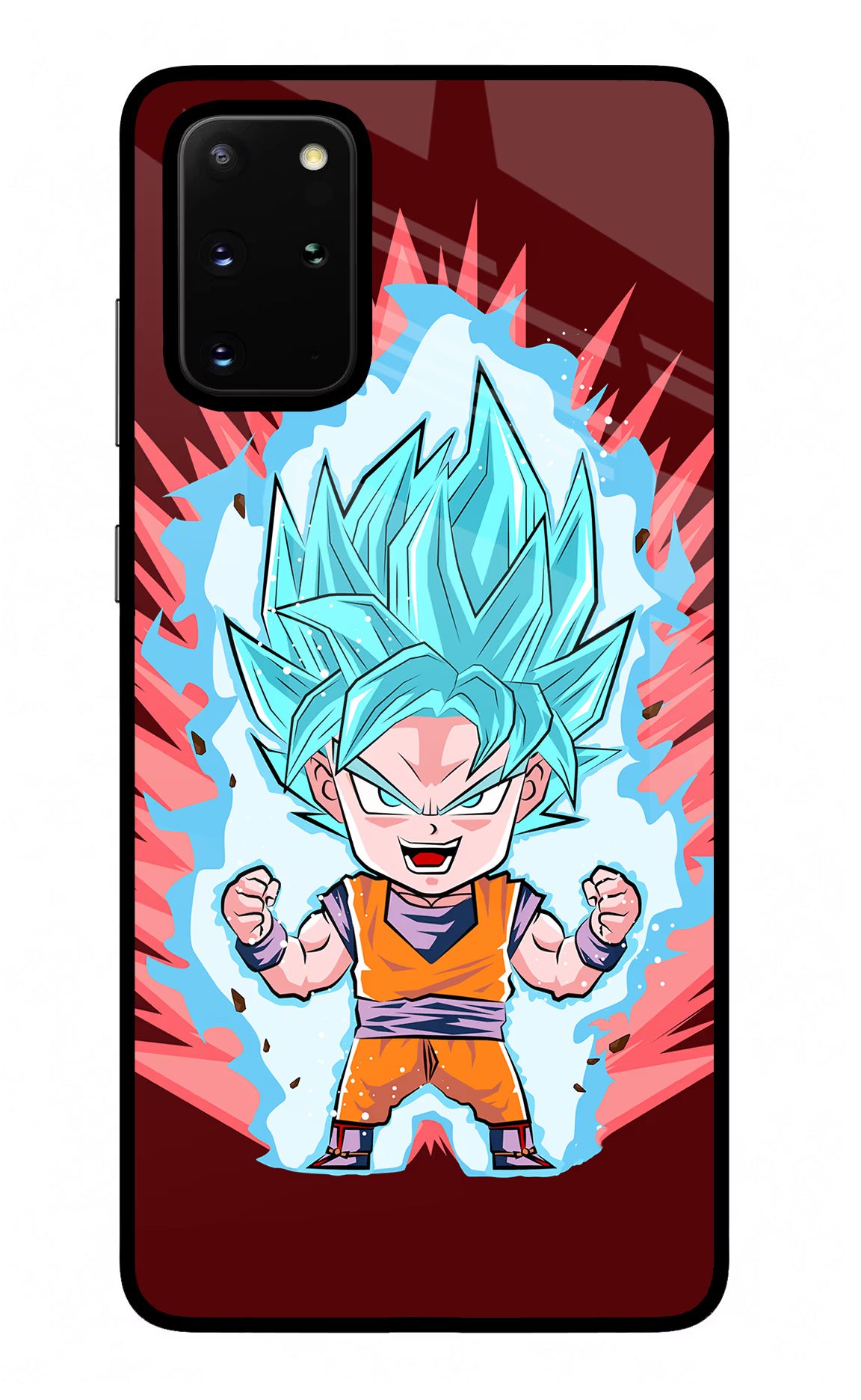 Goku Little Samsung S20 Plus Glass Case - Goku Little Samsung S20 Plus Glass Case Goku Little Samsung S20 Plus Glass Case