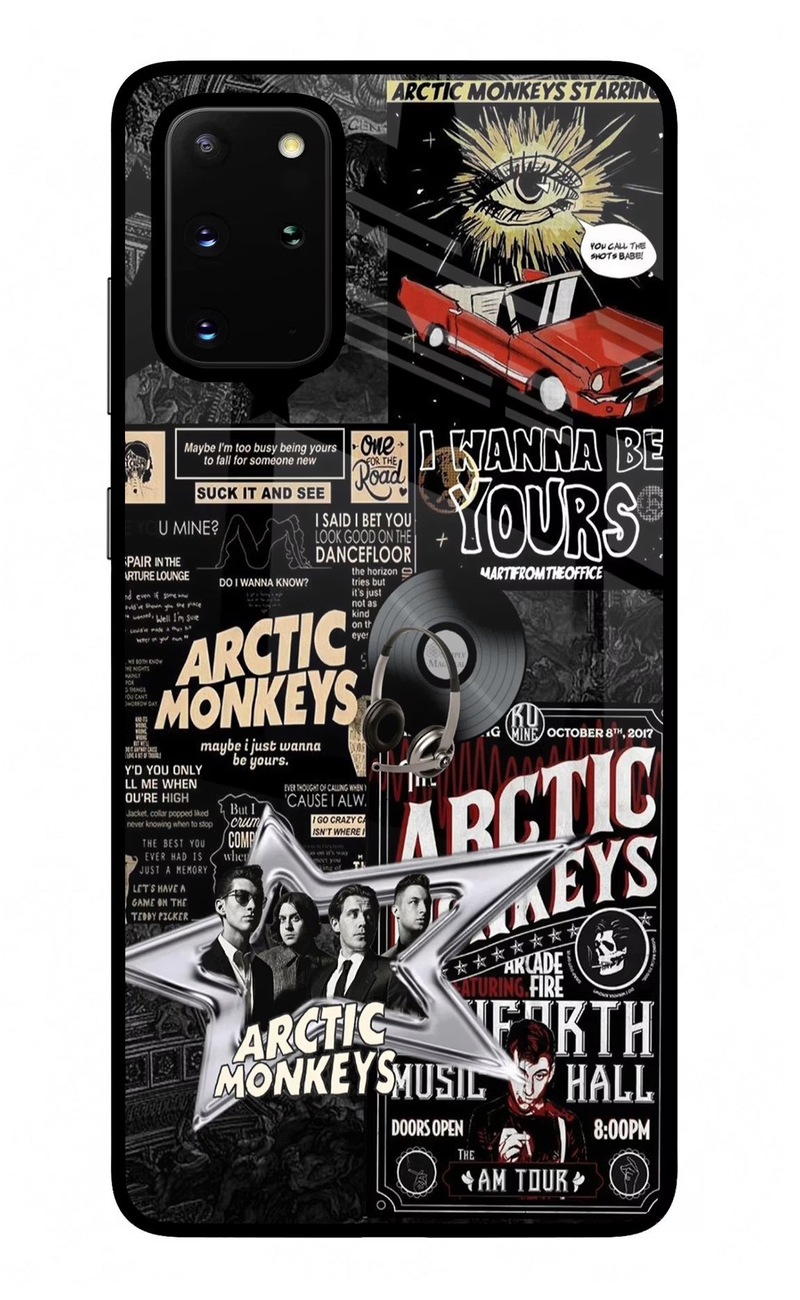 Arctic Monkeys Samsung S20 Plus Glass Case - Arctic Monkeys Samsung S20 Plus Glass Case Arctic Monkeys Samsung S20 Plus Glass Case