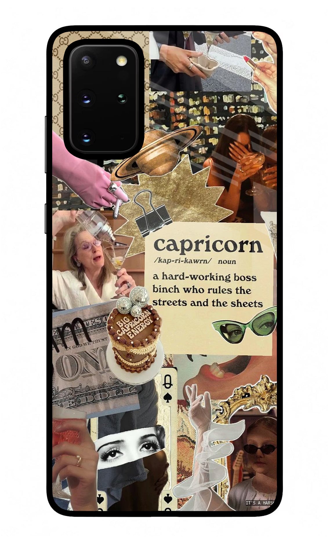 Capricorn Zodiac Samsung S20 Plus Glass Case - Capricorn Zodiac Samsung S20 Plus Glass Case Capricorn Zodiac Samsung S20 Plus Glass Case
