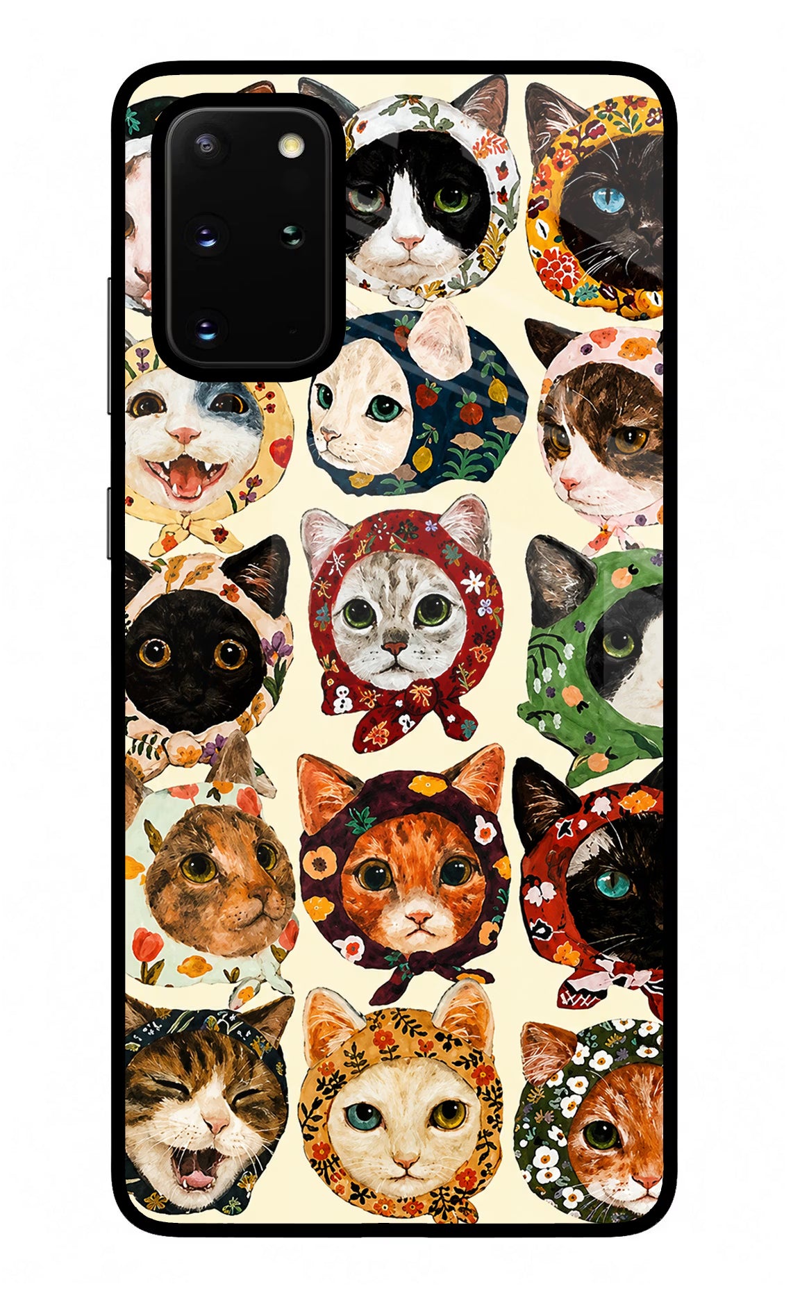 Cool Cat Samsung S20 Plus Glass Case - Cool Cat Samsung S20 Plus Glass Case Cool Cat Samsung S20 Plus Glass Case