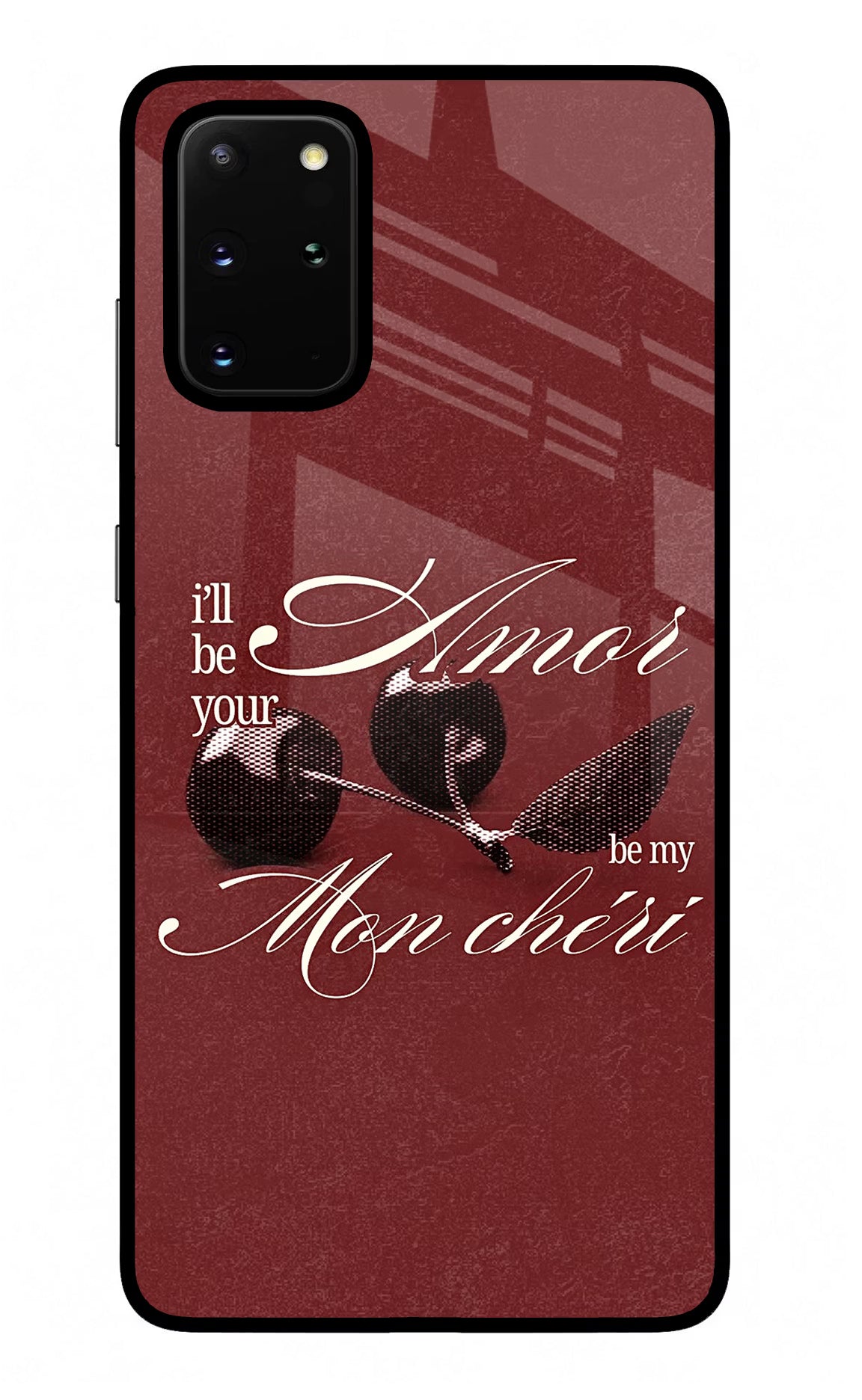 Velvet Cherry Samsung S20 Plus Glass Case - Velvet Cherry Samsung S20 Plus Glass Case Velvet Cherry Samsung S20 Plus Glass Case