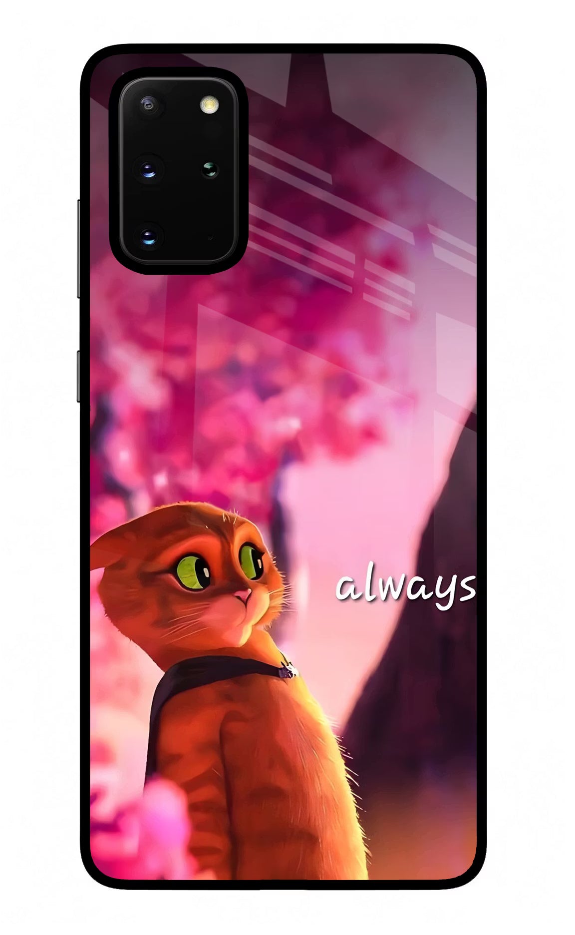 Always Cat Samsung S20 Plus Glass Case - Always Cat Samsung S20 Plus Glass Case Always Cat Samsung S20 Plus Glass Case