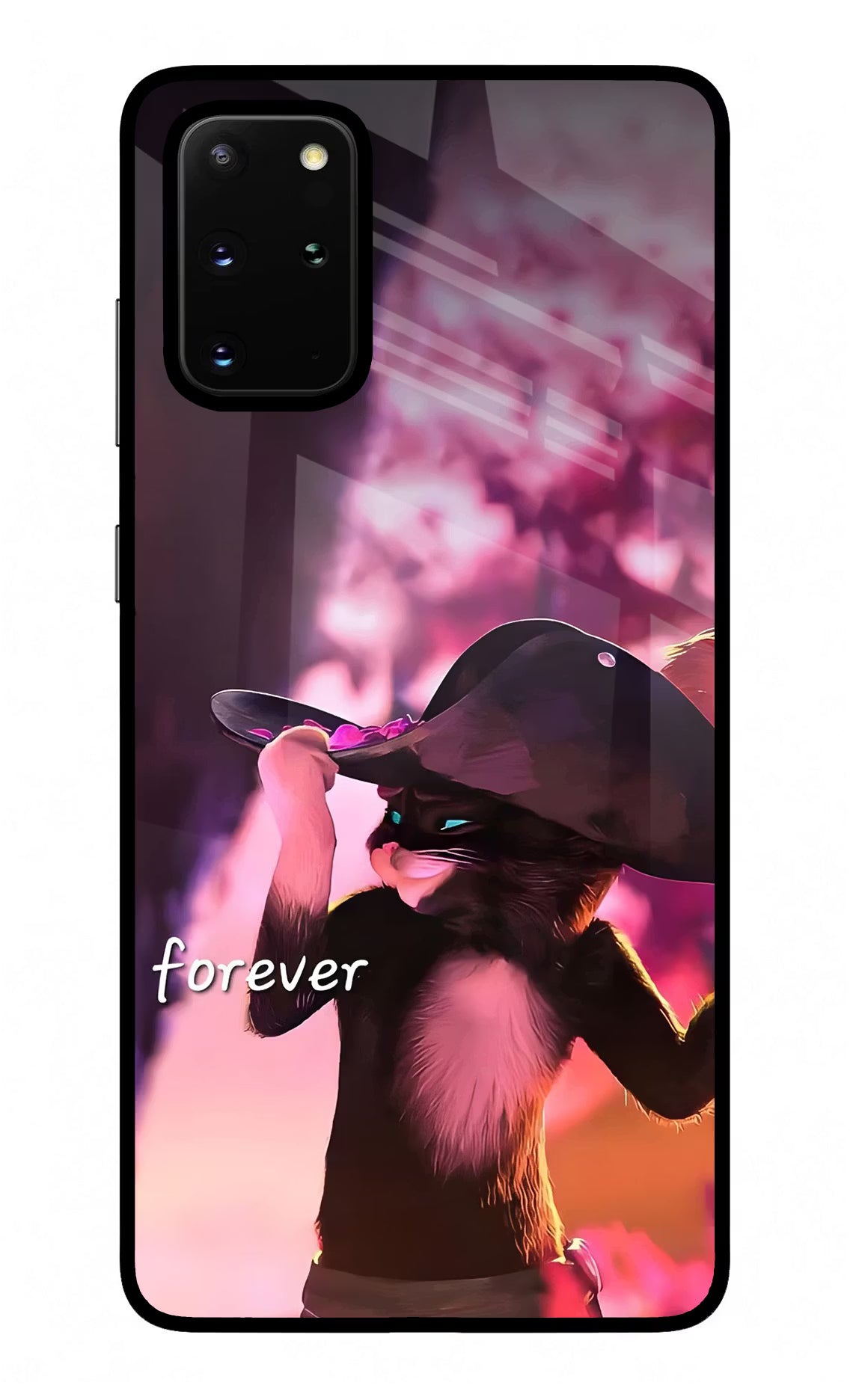 Forever Cat Samsung S20 Plus Glass Case - Forever Cat Samsung S20 Plus Glass Case Forever Cat Samsung S20 Plus Glass Case