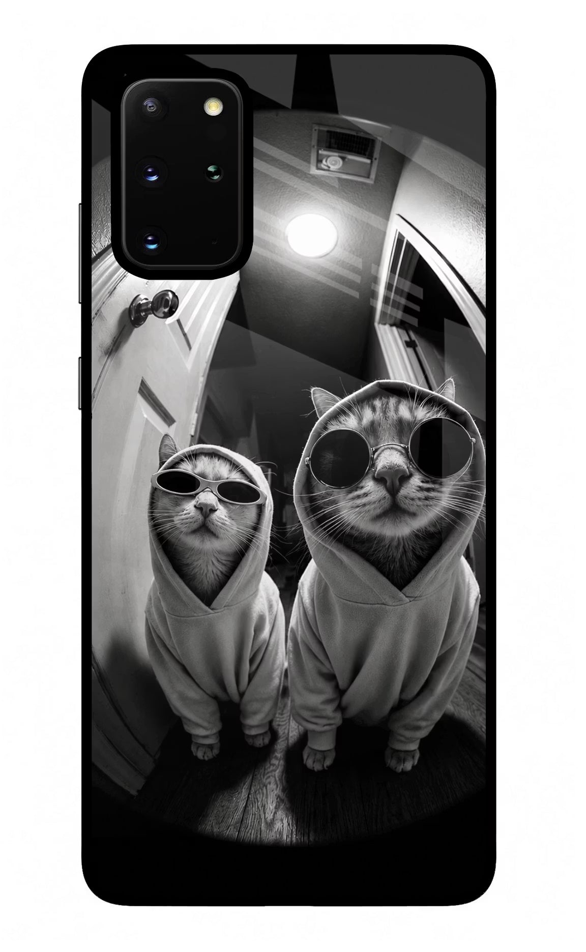 Hood Cats Samsung S20 Plus Glass Case - Hood Cats Samsung S20 Plus Glass Case Hood Cats Samsung S20 Plus Glass Case