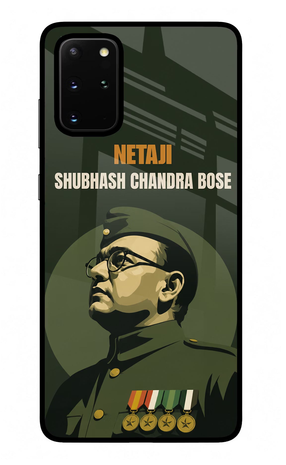 Netaji Legacy Samsung S20 Plus Glass Case - Netaji Legacy Samsung S20 Plus Glass Case Netaji Legacy Samsung S20 Plus Glass Case