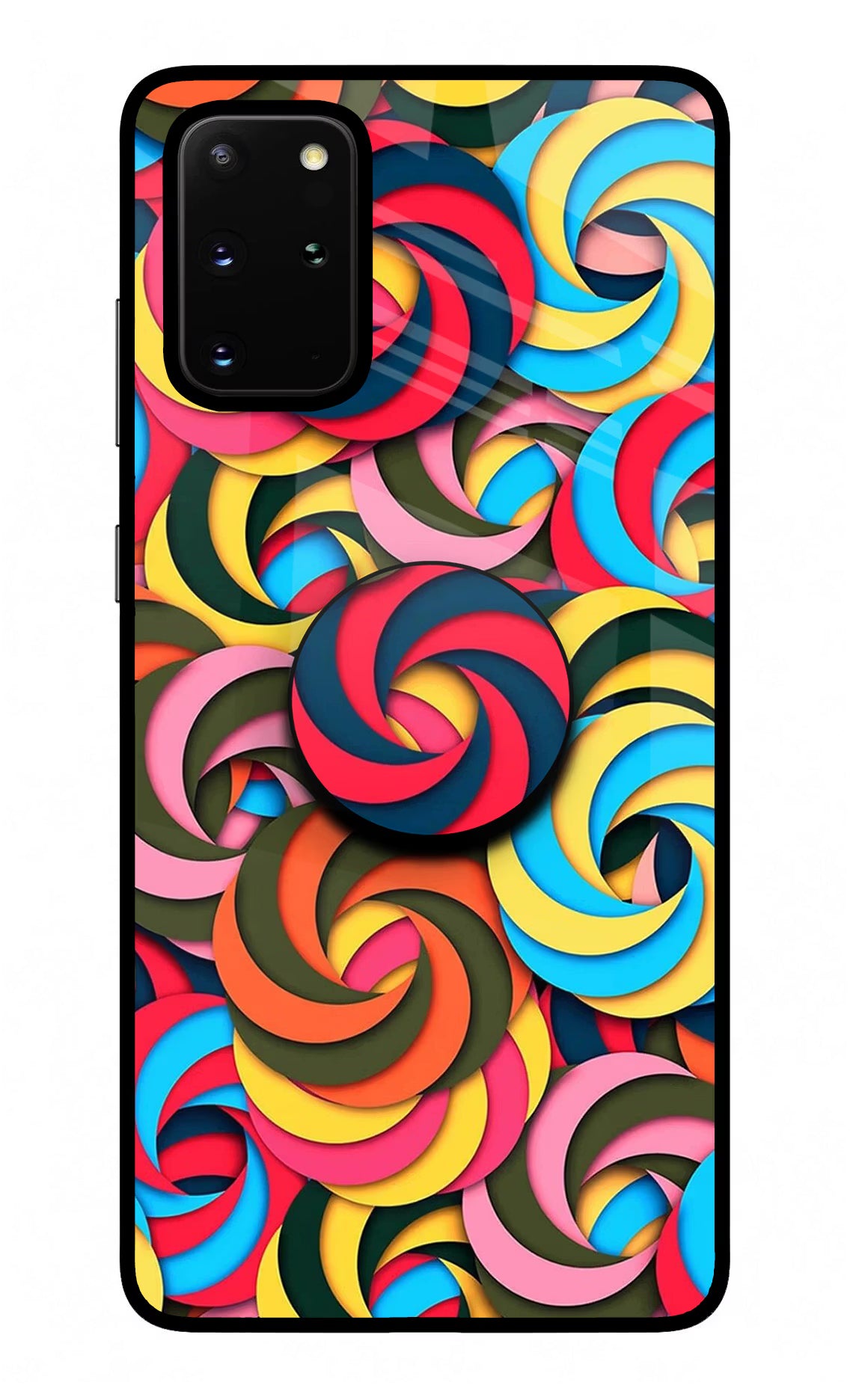 Spiral Pattern Samsung S20 Plus Pop Case - Spiral Pattern Samsung S20 Plus Pop Case by Casekaro Spiral Pattern Samsung S20 Plus Pop Case by Casekaro