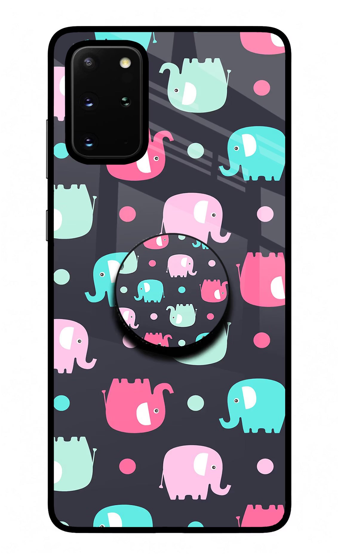 Baby Elephants Samsung S20 Plus Pop Case - Baby Elephants Samsung S20 Plus Pop Case by Casekaro Baby Elephants Samsung S20 Plus Pop Case by Casekaro