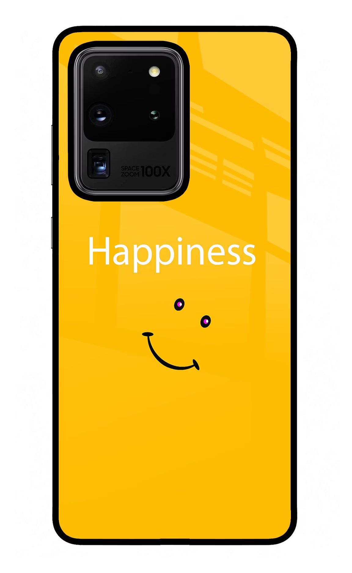 Happiness With Smiley Samsung S20 Ultra Back Cover - Happiness With Smiley Samsung S20 Ultra Glass Case Back Cover by Casekaro Happiness With Smiley Samsung S20 Ultra Glass Case Back Cover by Casekaro