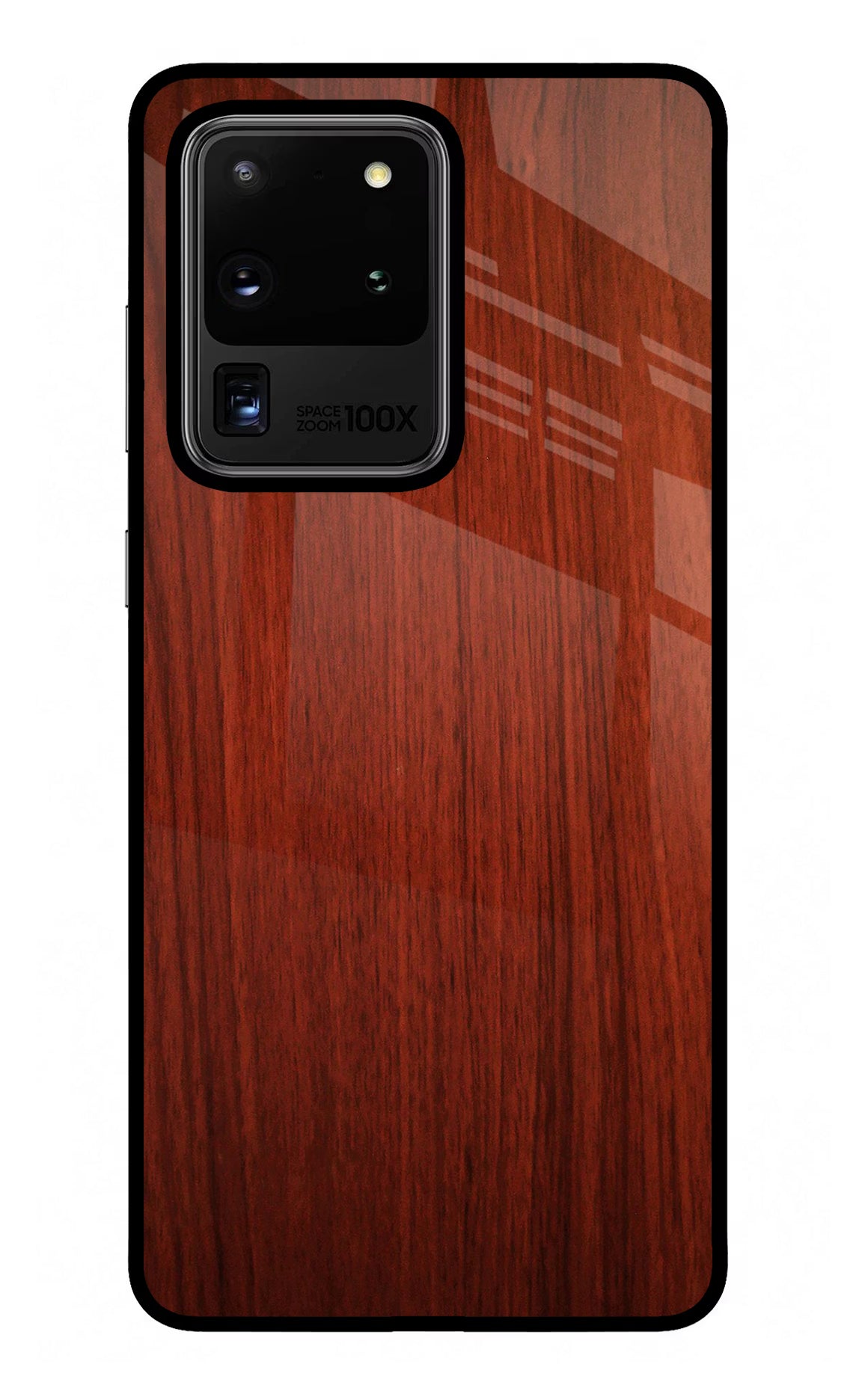Wooden Plain Pattern Samsung S20 Ultra Back Cover - Wooden Plain Pattern Samsung S20 Ultra Glass Case Back Cover by Casekaro Wooden Plain Pattern Samsung S20 Ultra Glass Case Back Cover by Casekaro
