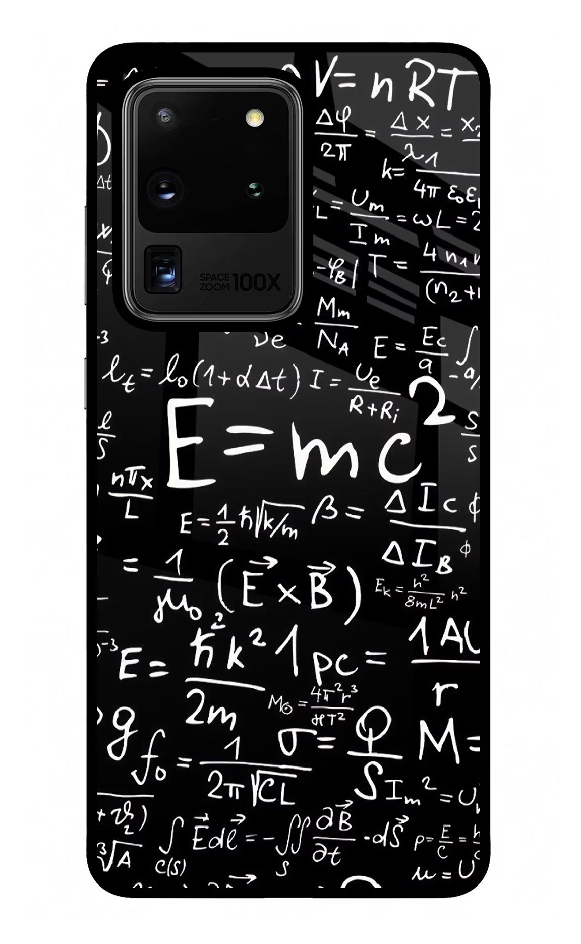 Physics Formula Samsung S20 Ultra Back Cover - Physics Formula Samsung S20 Ultra Glass Case Back Cover by Casekaro Physics Formula Samsung S20 Ultra Glass Case Back Cover by Casekaro