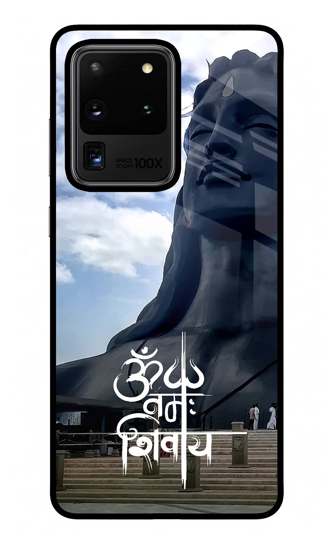 Om Namah Shivay Samsung S20 Ultra Back Cover - Om Namah Shivay Samsung S20 Ultra Glass Case Back Cover by Casekaro Om Namah Shivay Samsung S20 Ultra Glass Case Back Cover by Casekaro