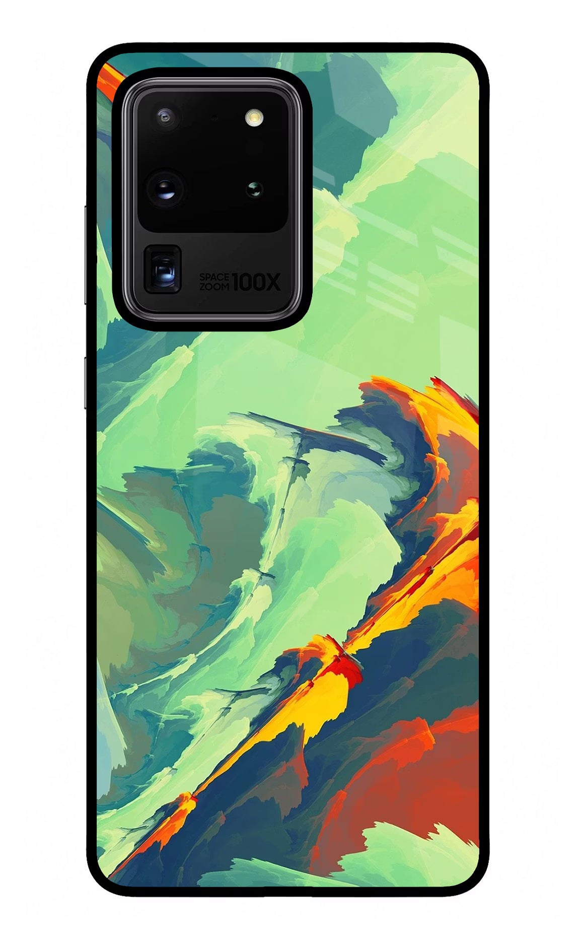 Paint Art Samsung S20 Ultra Back Cover - Paint Art Samsung S20 Ultra Glass Case Back Cover by Casekaro Paint Art Samsung S20 Ultra Glass Case Back Cover by Casekaro