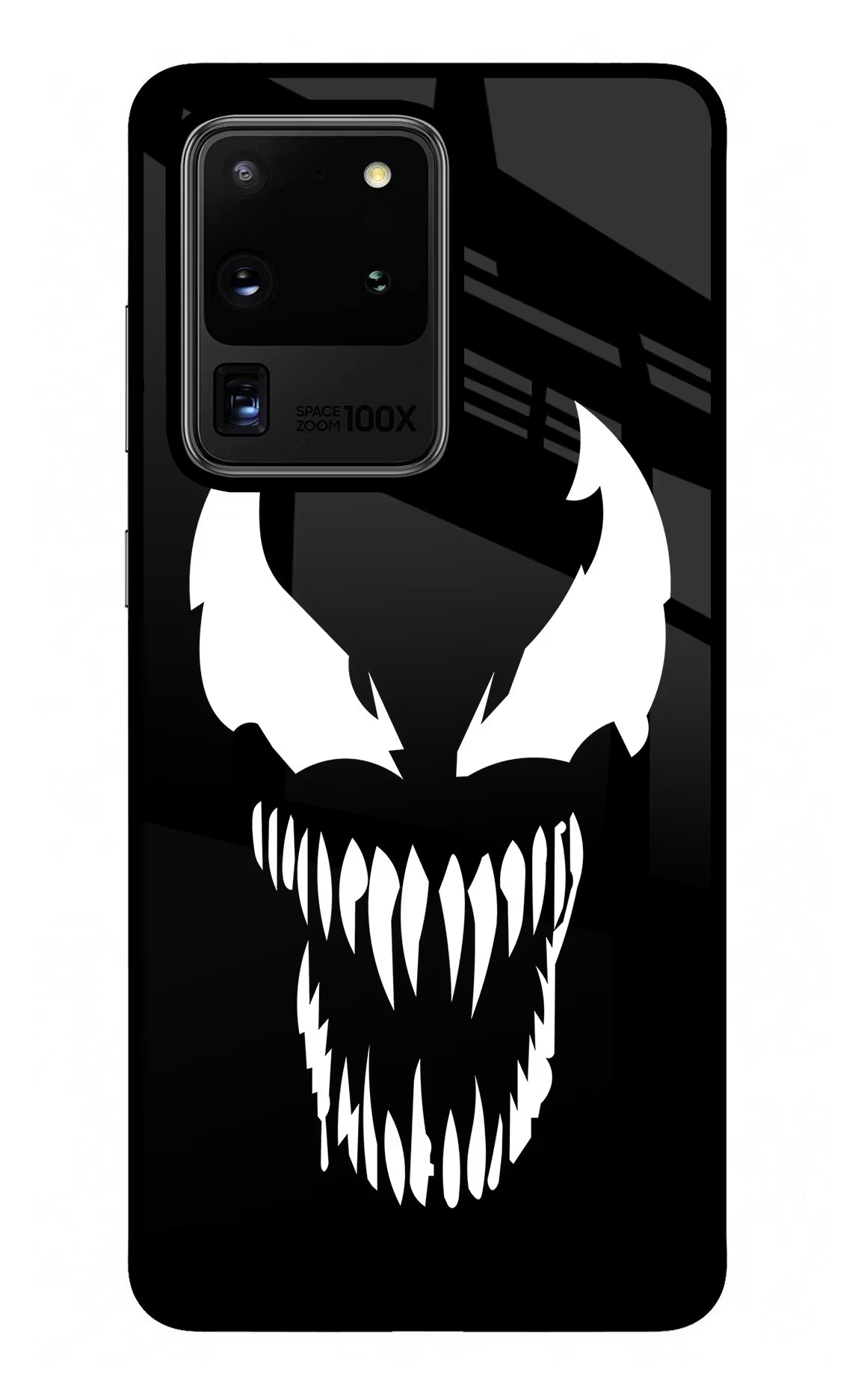Venom Samsung S20 Ultra Back Cover - Venom Samsung S20 Ultra Glass Case Back Cover by Casekaro Venom Samsung S20 Ultra Glass Case Back Cover by Casekaro