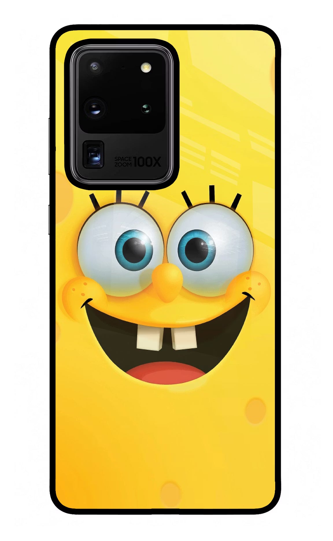 Sponge 1 Samsung S20 Ultra Back Cover - Sponge 1 Samsung S20 Ultra Glass Case Back Cover by Casekaro Sponge 1 Samsung S20 Ultra Glass Case Back Cover by Casekaro