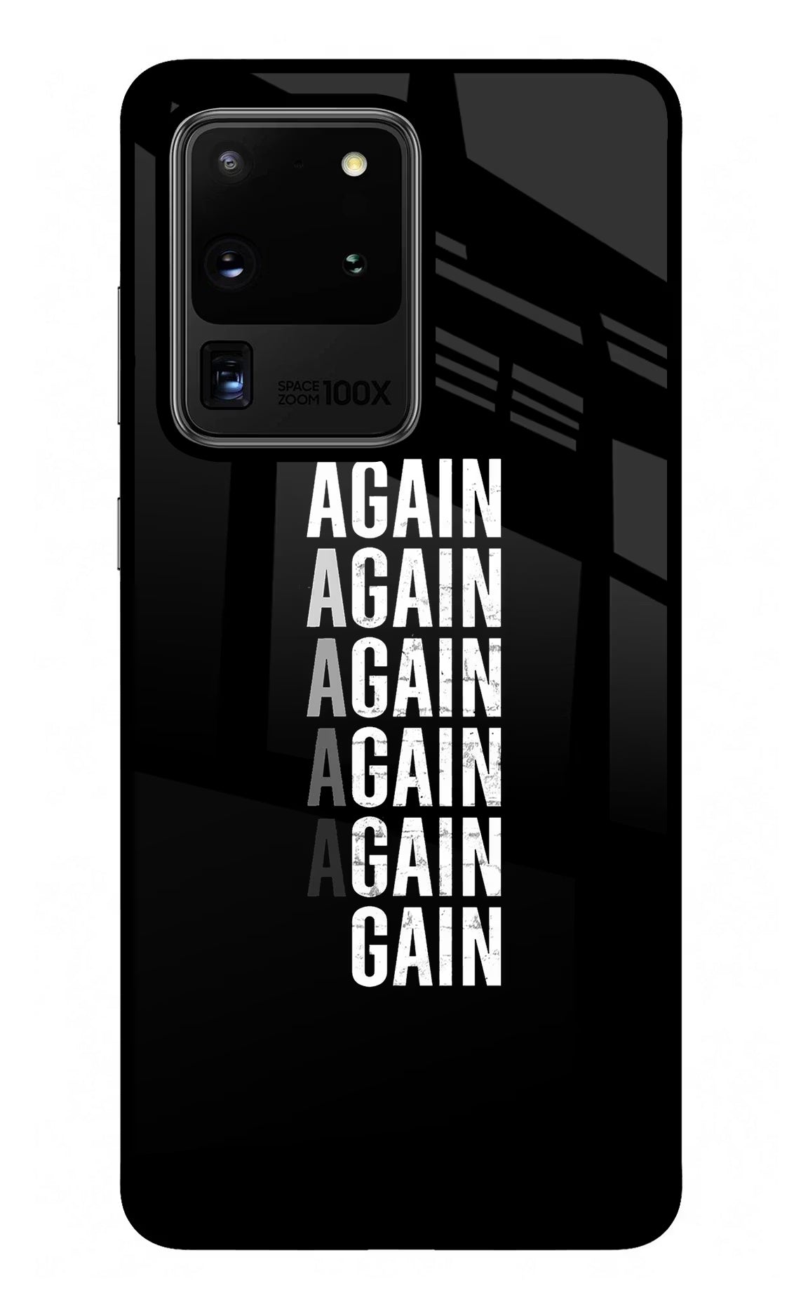 Again Again Gain Samsung S20 Ultra Glass Case - Again Again Gain Samsung S20 Ultra Glass Case Again Again Gain Samsung S20 Ultra Glass Case