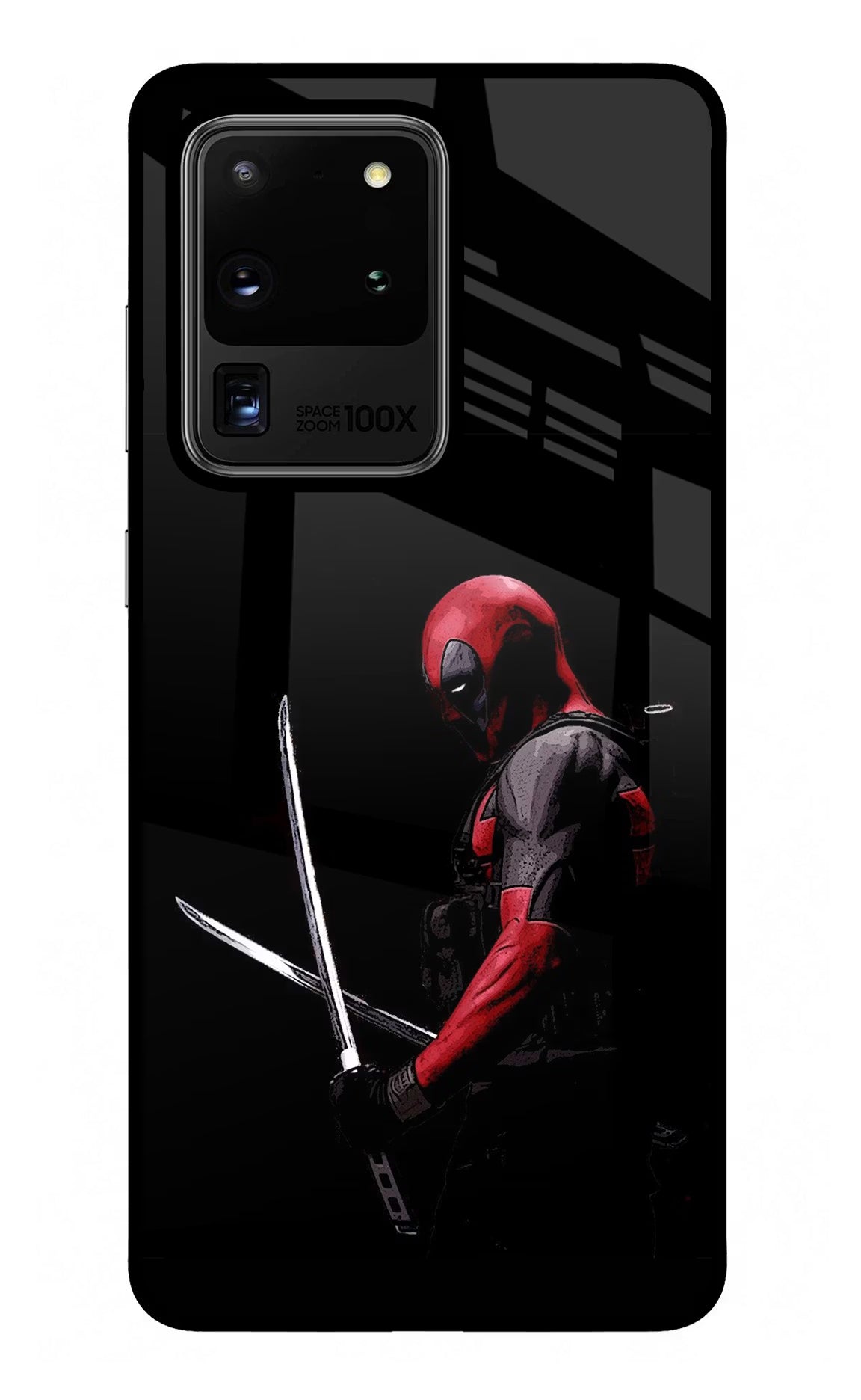 Deadpool Samsung S20 Ultra Back Cover - Deadpool Samsung S20 Ultra Glass Case Back Cover by Casekaro Deadpool Samsung S20 Ultra Glass Case Back Cover by Casekaro