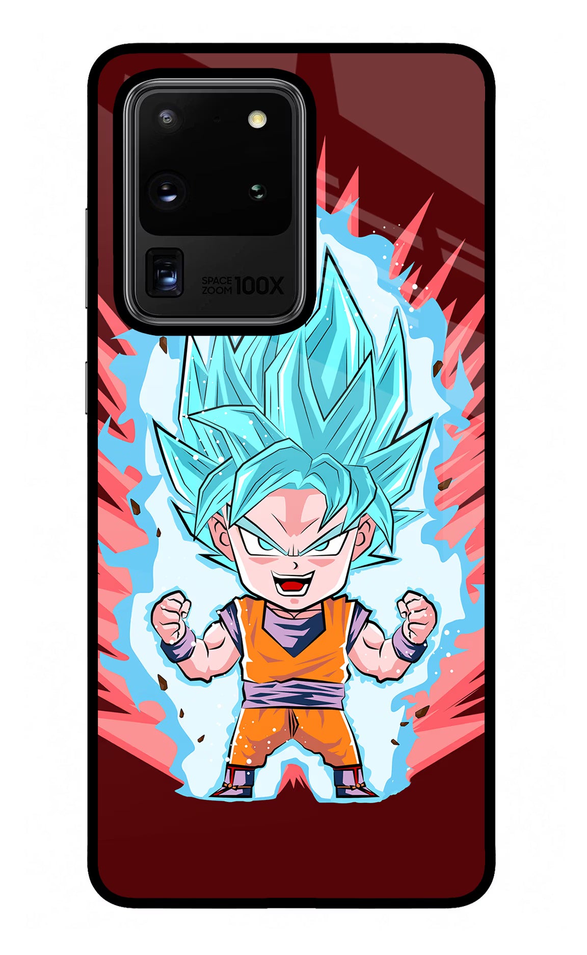 Goku Little Samsung S20 Ultra Back Cover - Goku Little Samsung S20 Ultra Glass Case Back Cover by Casekaro Goku Little Samsung S20 Ultra Glass Case Back Cover by Casekaro