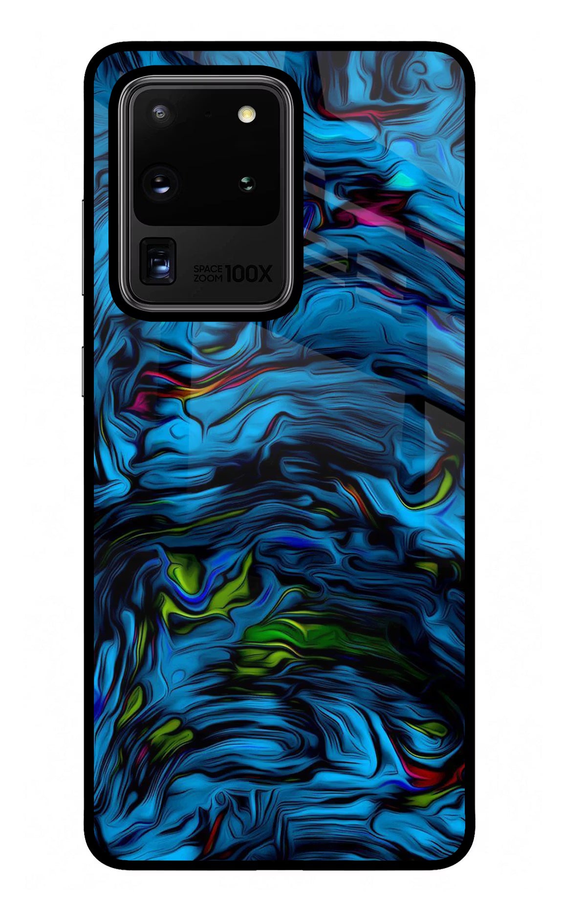 Dark Blue Abstract Samsung S20 Ultra Glass Case - Dark Blue Abstract Samsung S20 Ultra Glass Case Dark Blue Abstract Samsung S20 Ultra Glass Case