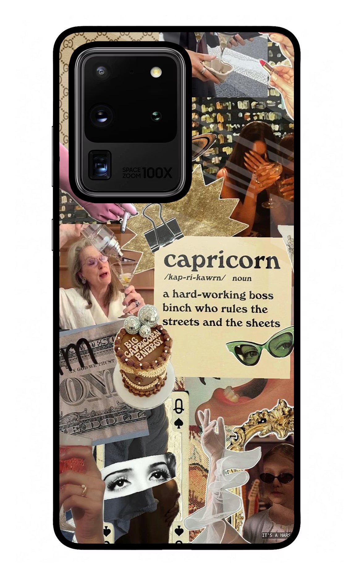 Capricorn Zodiac Samsung S20 Ultra Glass Case - Capricorn Zodiac Samsung S20 Ultra Glass Case Capricorn Zodiac Samsung S20 Ultra Glass Case