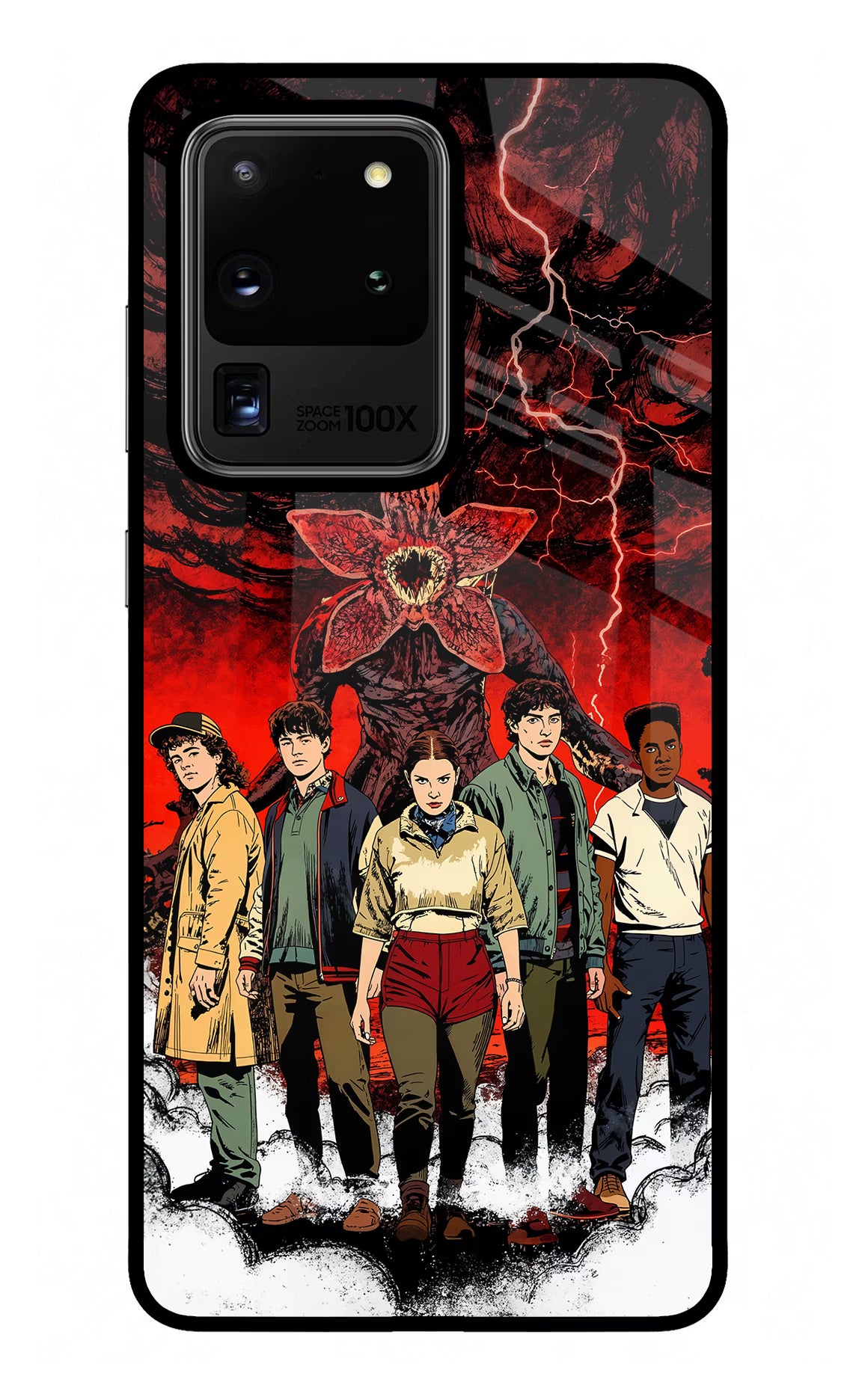 Ordinary Things Characters Samsung S20 Ultra Back Cover - Ordinary Things Characters Samsung S20 Ultra Glass Case Back Cover by Casekaro Ordinary Things Characters Samsung S20 Ultra Glass Case Back Cover by Casekaro