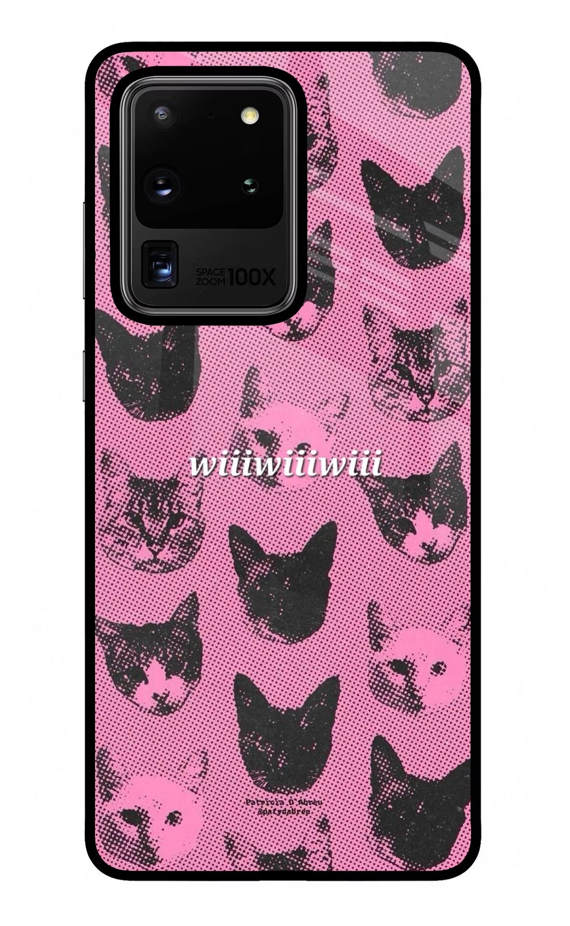 Pink Cats Samsung S20 Ultra Glass Case - Pink Cats Samsung S20 Ultra Glass Case Pink Cats Samsung S20 Ultra Glass Case