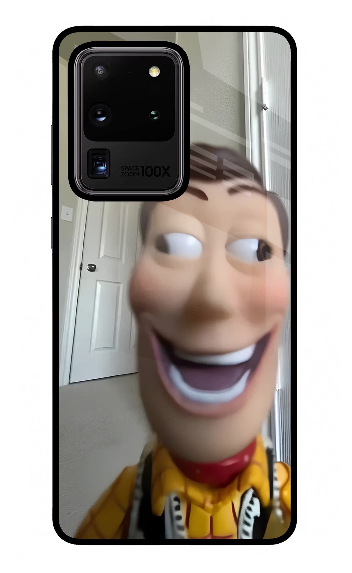 Side Eye Woody Samsung S20 Ultra Glass Case - Side Eye Woody Samsung S20 Ultra Glass Case Side Eye Woody Samsung S20 Ultra Glass Case