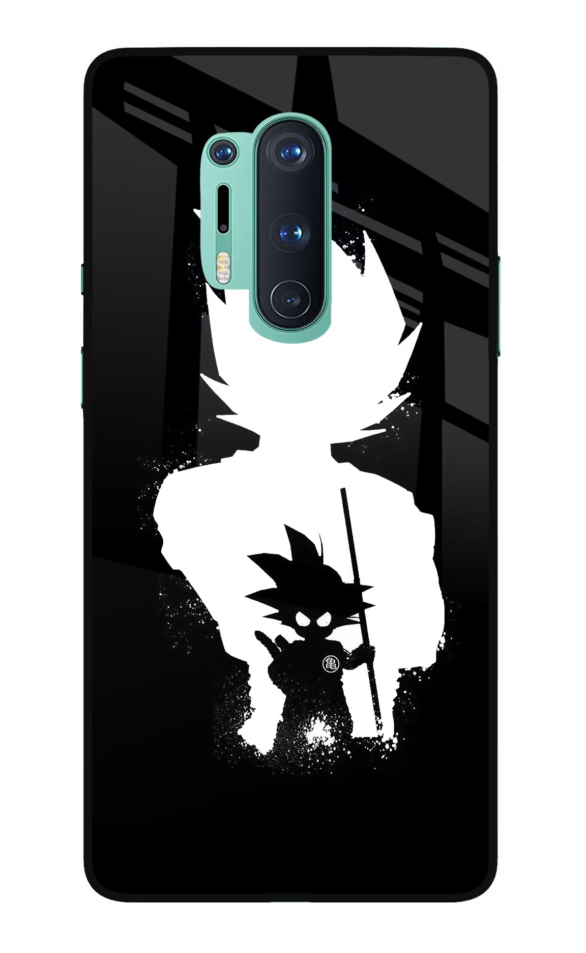 Goku Shadow Oneplus 8 Pro Glass Case - Goku Shadow Oneplus 8 Pro Glass Case Goku Shadow Oneplus 8 Pro Glass Case