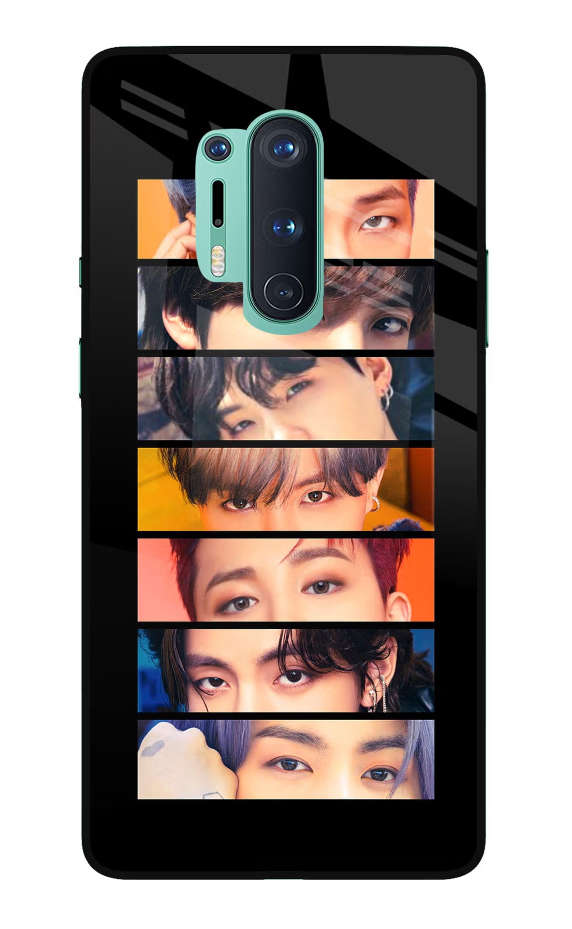 BTS Eyes Oneplus 8 Pro Glass Case - BTS Eyes Oneplus 8 Pro Glass Case BTS Eyes Oneplus 8 Pro Glass Case