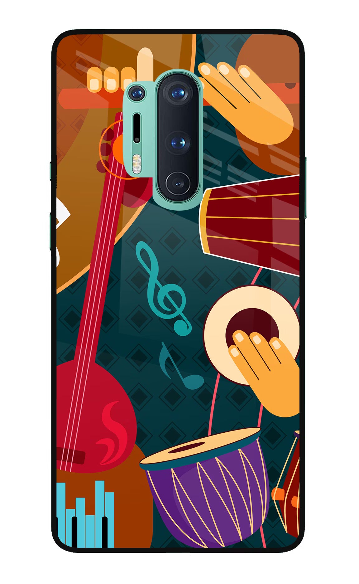 Music Instrument Oneplus 8 Pro Glass Case - Music Instrument Oneplus 8 Pro Glass Case Music Instrument Oneplus 8 Pro Glass Case