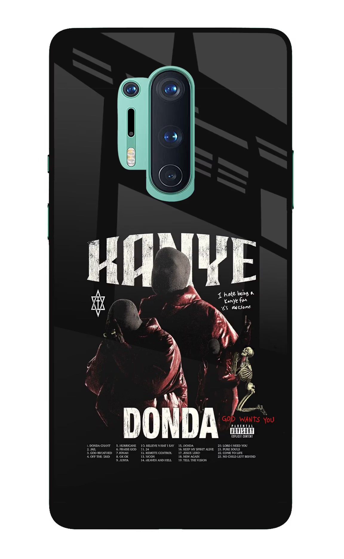 Donda Kanye West Oneplus 8 Pro Glass Case - Donda Kanye West Oneplus 8 Pro Glass Case Donda Kanye West Oneplus 8 Pro Glass Case