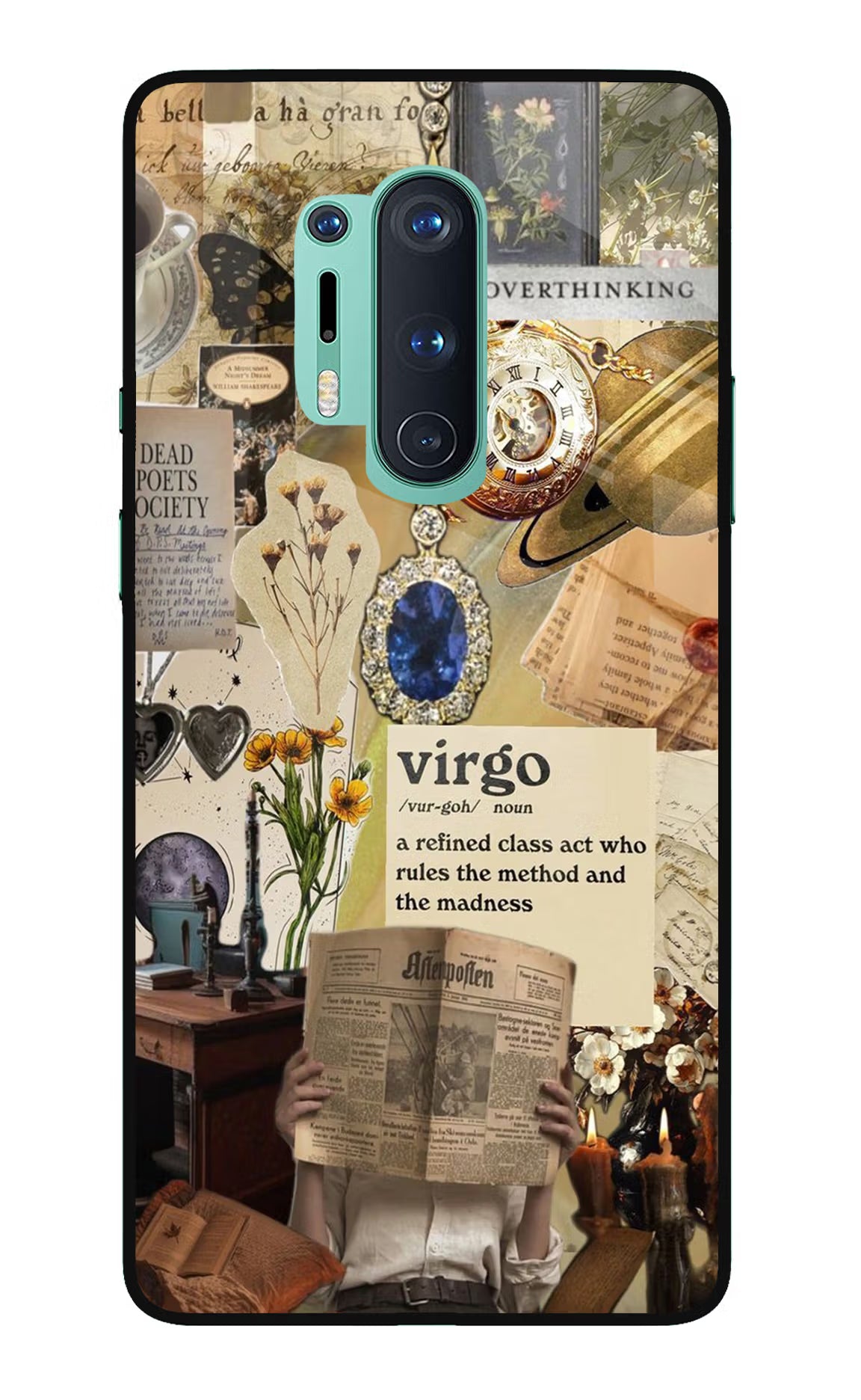Virgo Zodiac Oneplus 8 Pro Glass Case - Virgo Zodiac Oneplus 8 Pro Glass Case Virgo Zodiac Oneplus 8 Pro Glass Case