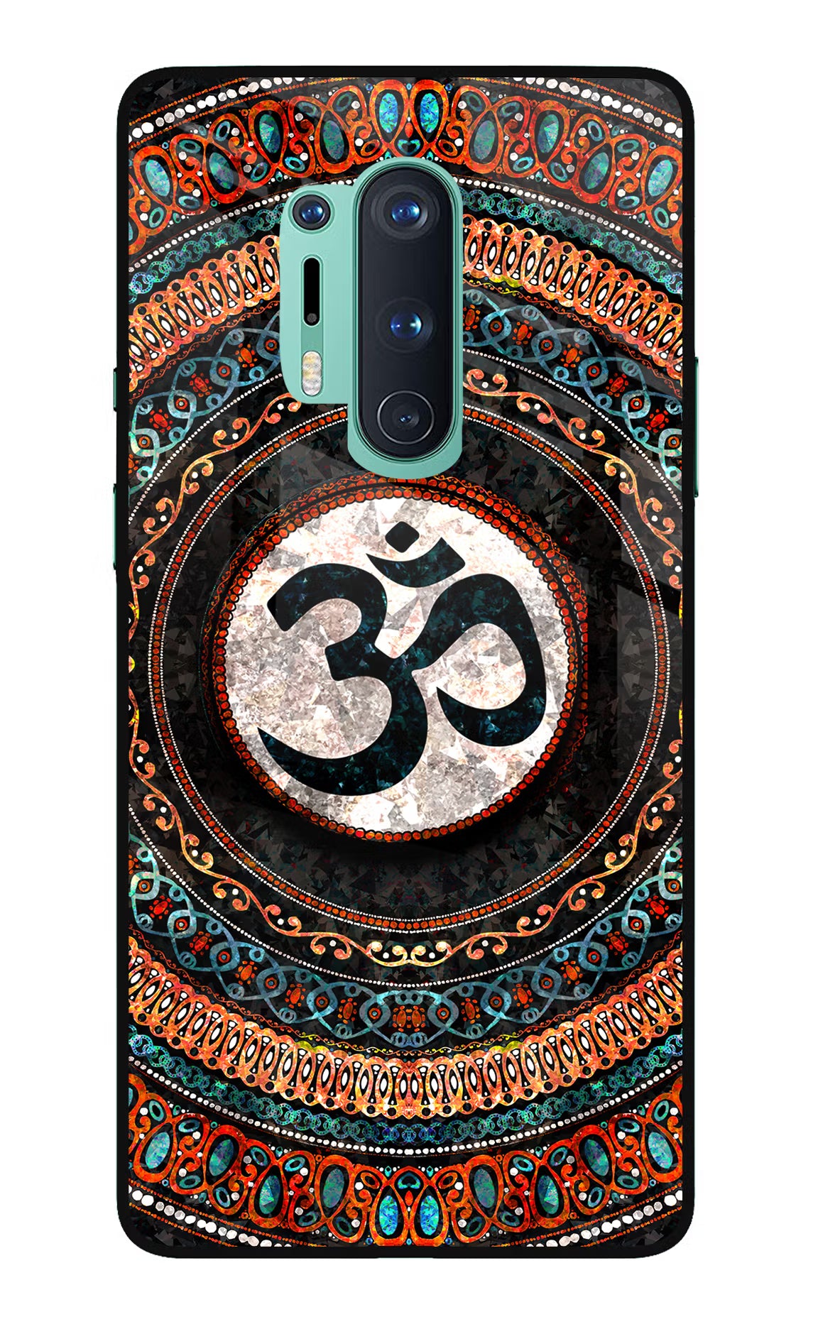Om Culture Oneplus 8 Pro Glass Case - Om Culture Oneplus 8 Pro Glass Case Om Culture Oneplus 8 Pro Glass Case