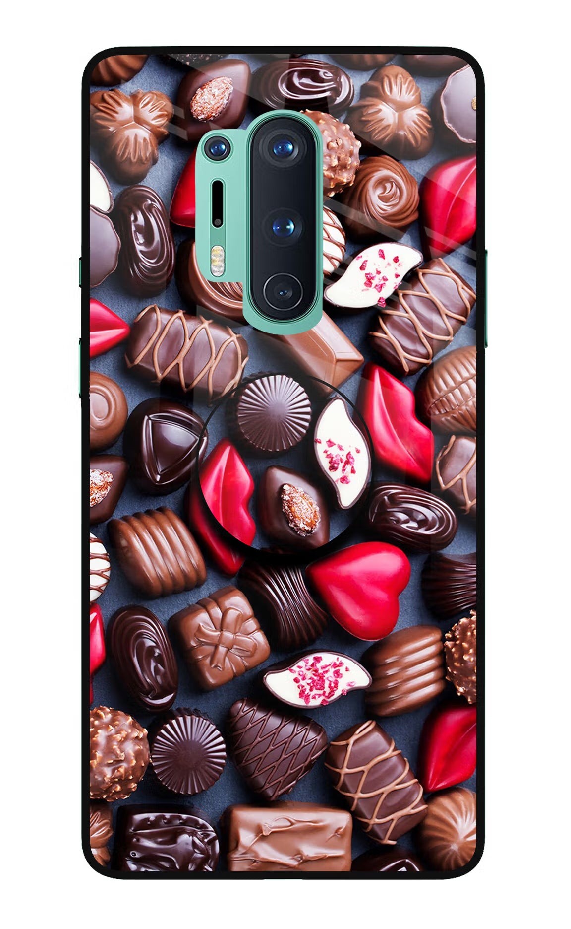 Chocolates Oneplus 8 Pro Glass Case - Chocolates Oneplus 8 Pro Glass Case Chocolates Oneplus 8 Pro Glass Case