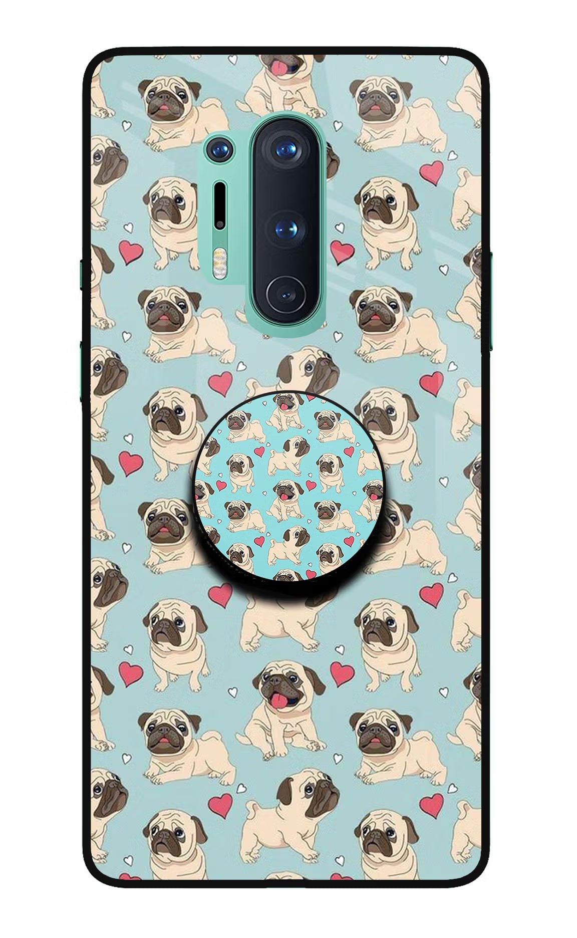 Pug Dog Oneplus 8 Pro Glass Case - Pug Dog Oneplus 8 Pro Glass Case Pug Dog Oneplus 8 Pro Glass Case
