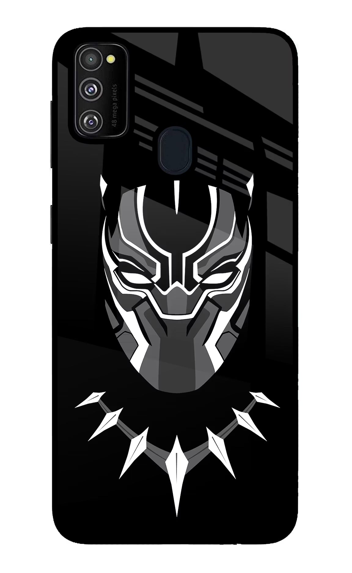 Black Panther Samsung M21 2020 Glass Case - Black Panther Samsung M21 2020 Glass Case Black Panther Samsung M21 2020 Glass Case