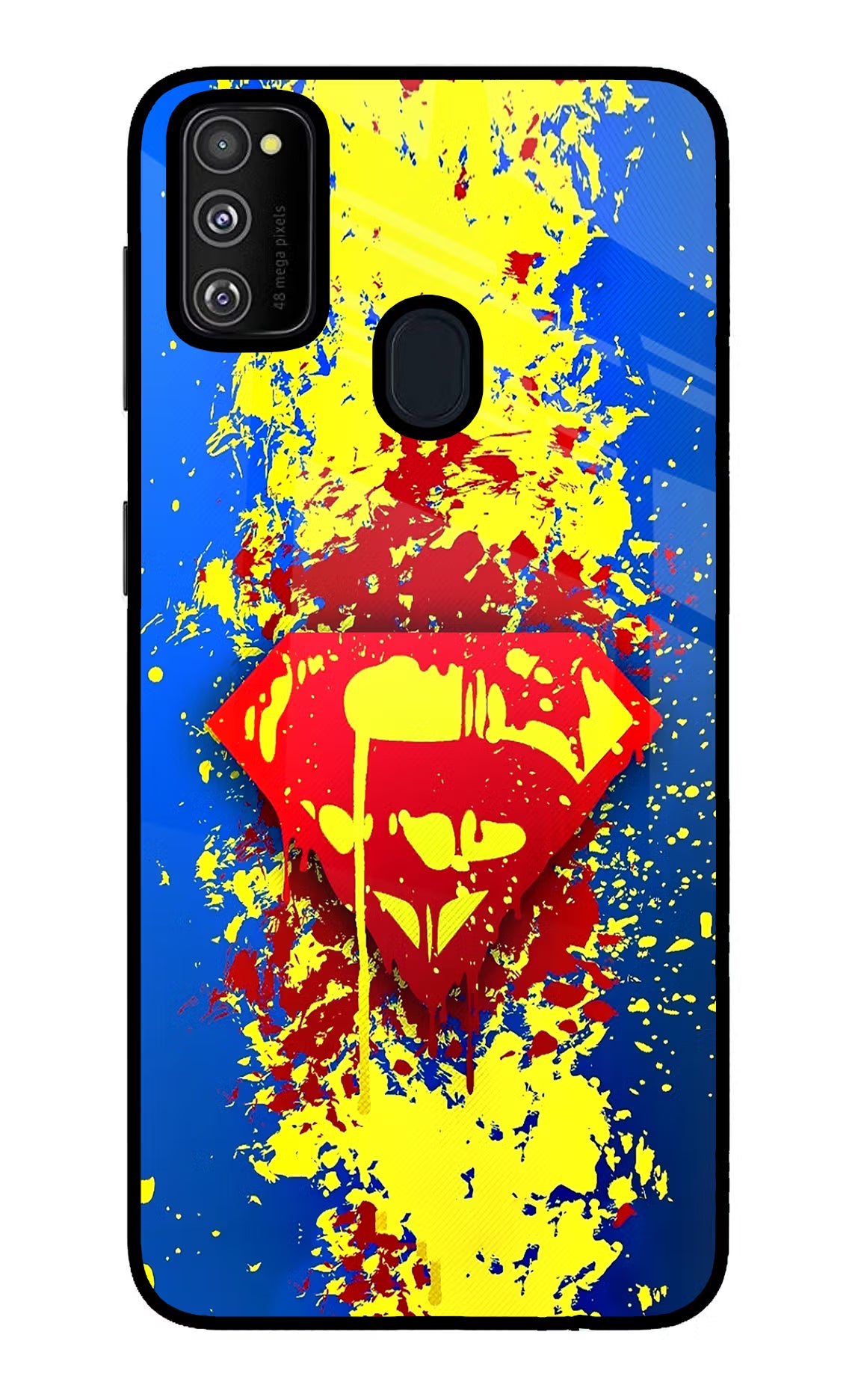 Superman logo Samsung M21 2020 Glass Case - Superman logo Samsung M21 2020 Glass Case Superman logo Samsung M21 2020 Glass Case