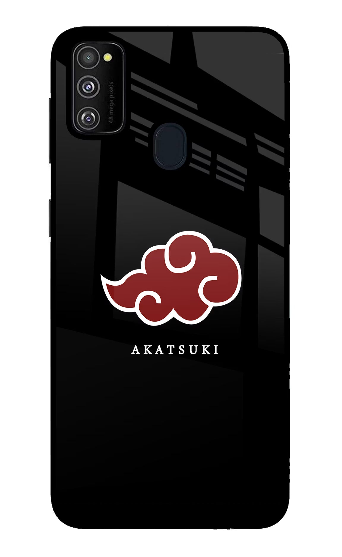 Akatsuki Samsung M21 2020 Back Cover - Akatsuki Samsung M21 2020 Glass Case Back Cover by Casekaro Akatsuki Samsung M21 2020 Glass Case Back Cover by Casekaro