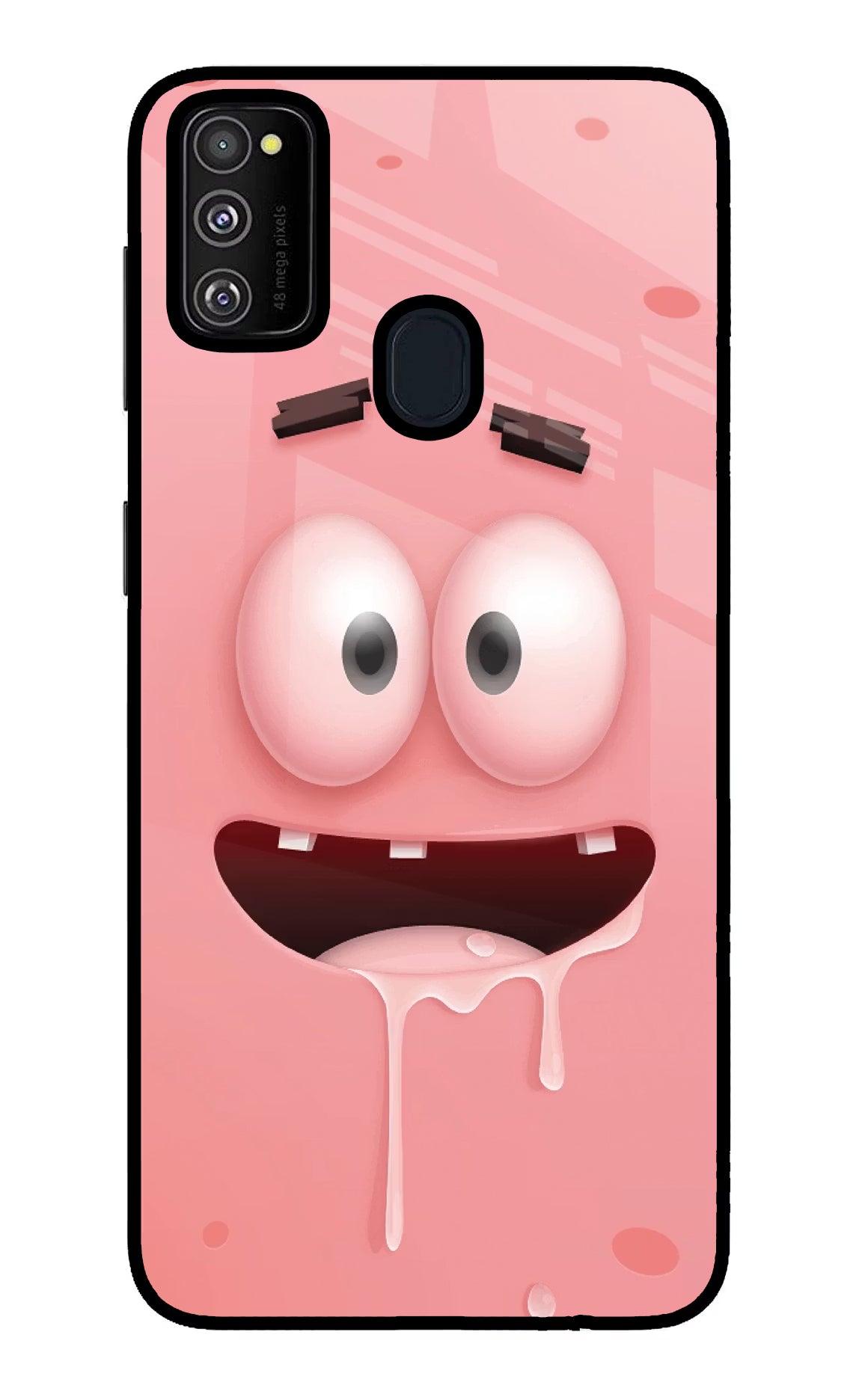 Sponge 2 Samsung M21 2020 Back Cover - Sponge 2 Samsung M21 2020 Glass Case Back Cover by Casekaro Sponge 2 Samsung M21 2020 Glass Case Back Cover by Casekaro