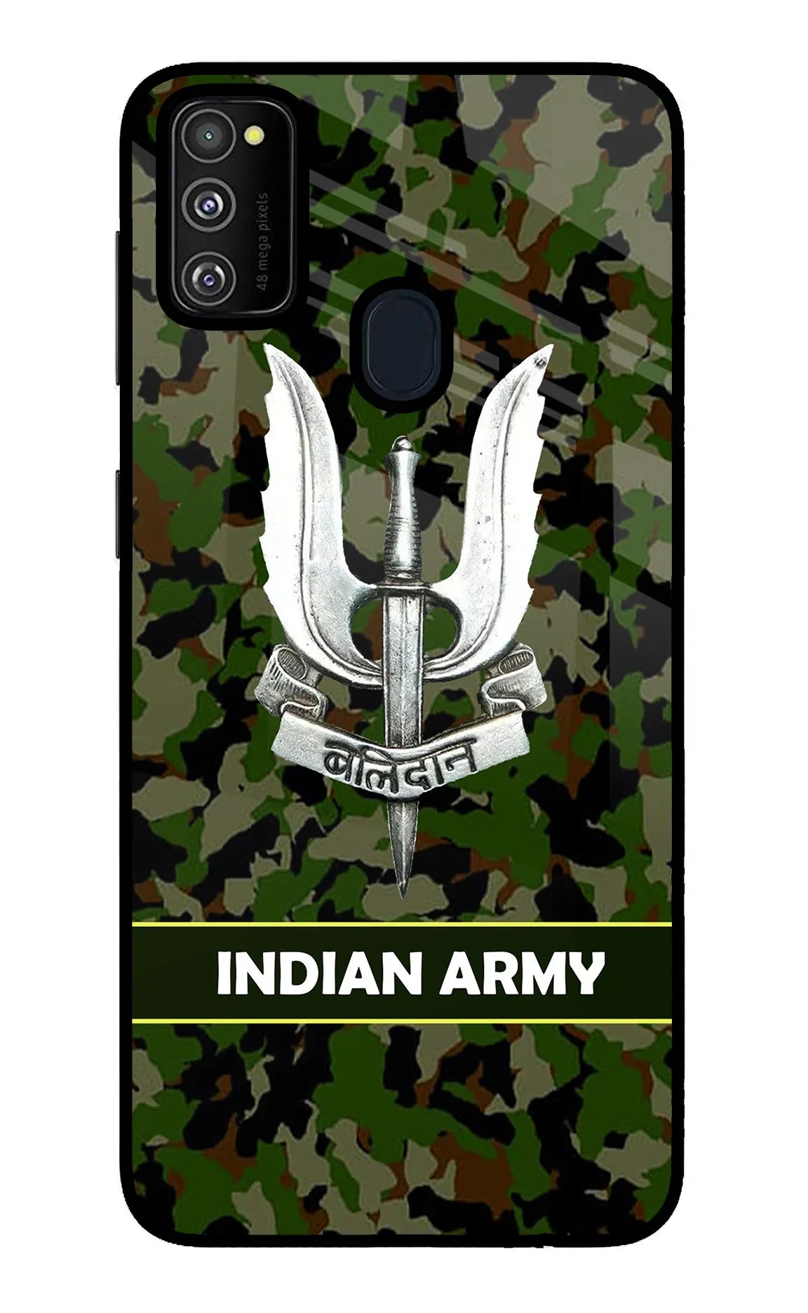 Balidan Indian Logo Samsung M21 2020 Glass Case - Balidan Indian Logo Samsung M21 2020 Glass Case Balidan Indian Logo Samsung M21 2020 Glass Case