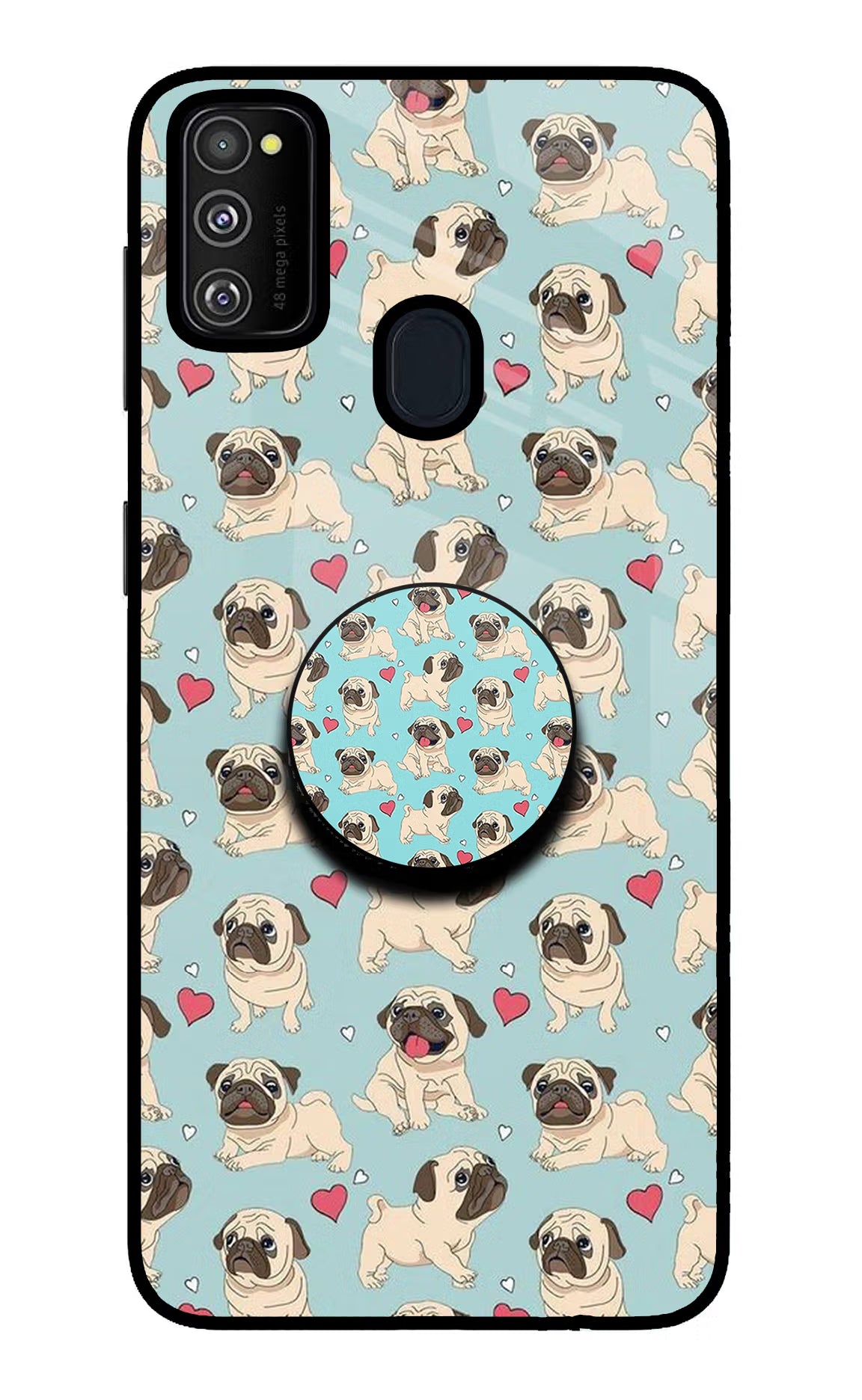 Pug Dog Samsung M21 2020 Pop Case - Pug Dog Samsung M21 2020 Pop Case by Casekaro Pug Dog Samsung M21 2020 Pop Case by Casekaro