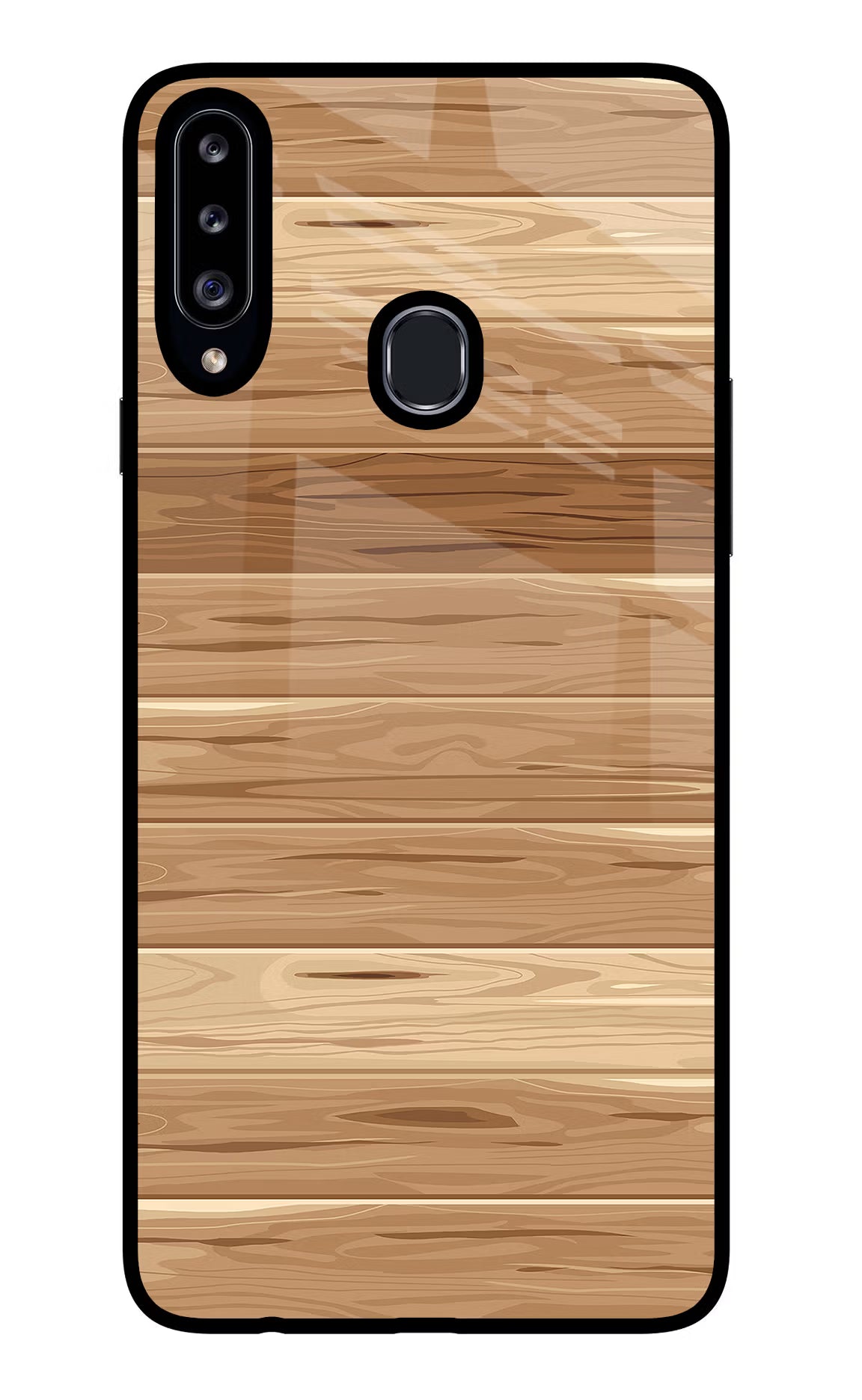 Wooden Vector Samsung A20s Glass Case - Wooden Vector Samsung A20s Glass Case Wooden Vector Samsung A20s Glass Case