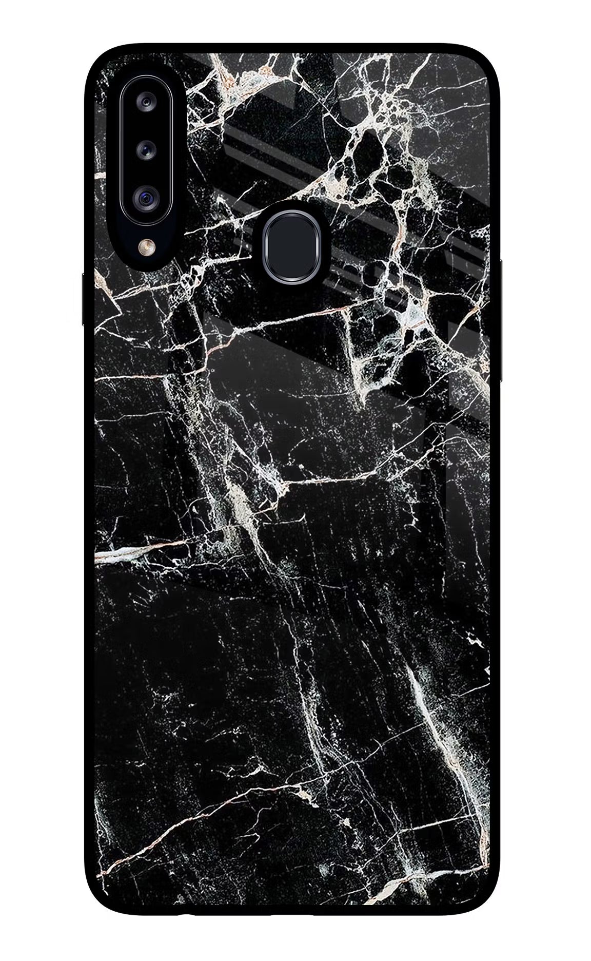 Black Marble Texture Samsung A20s Glass Case - Black Marble Texture Samsung A20s Glass Case Black Marble Texture Samsung A20s Glass Case