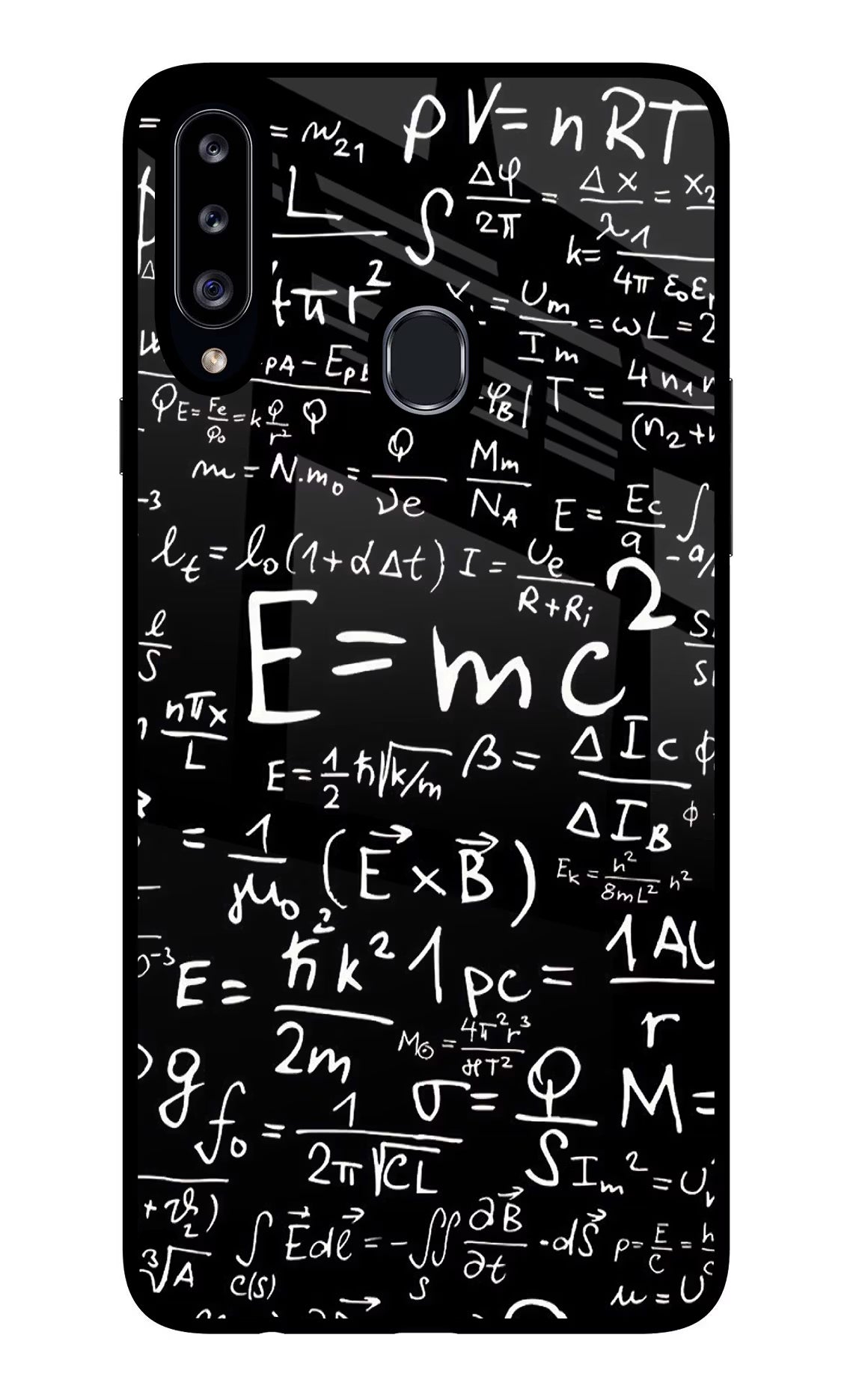 Physics Formula Samsung A20s Glass Case - Physics Formula Samsung A20s Glass Case Physics Formula Samsung A20s Glass Case