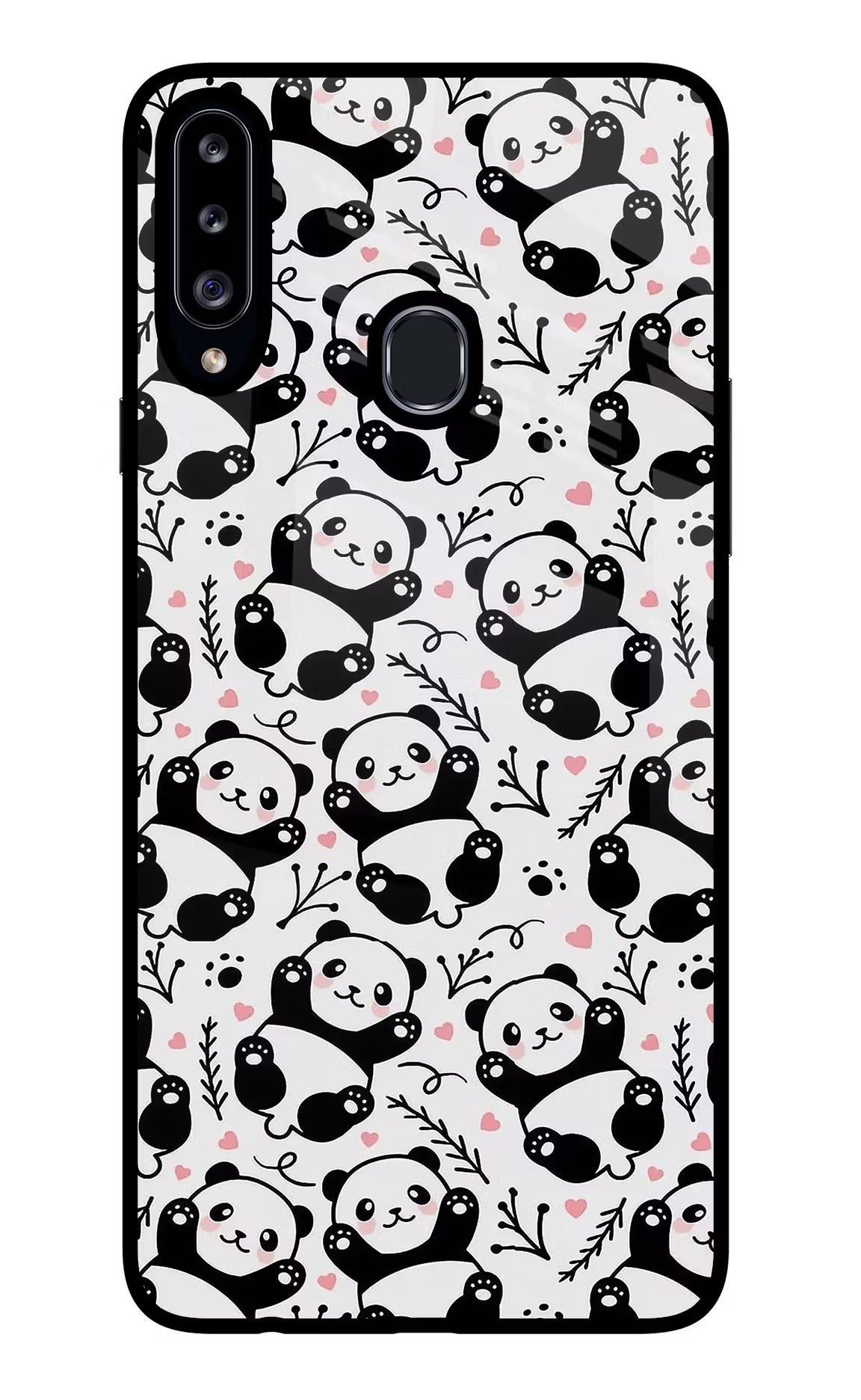 Cute Panda Samsung A20s Glass Case - Cute Panda Samsung A20s Glass Case Cute Panda Samsung A20s Glass Case
