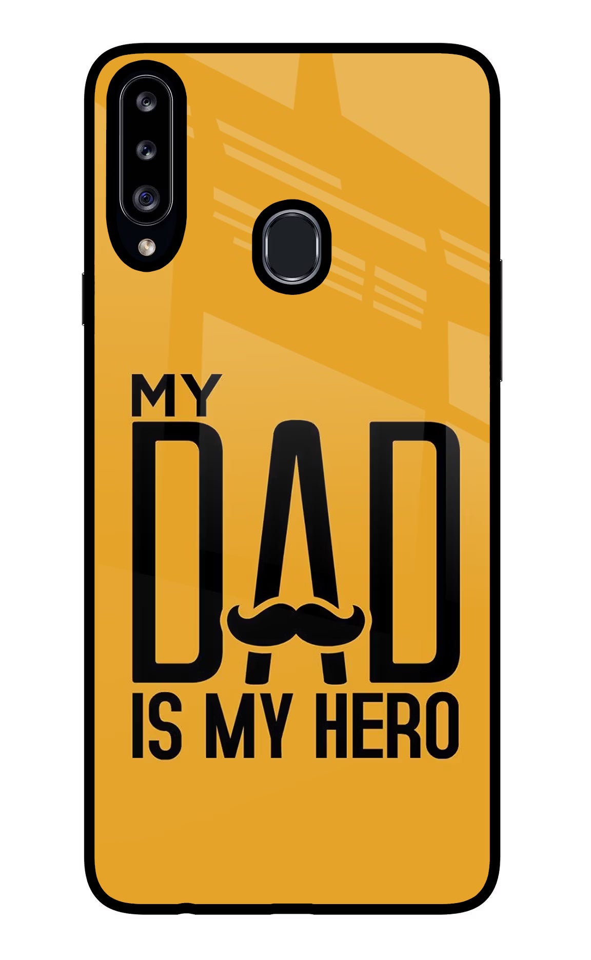 My Dad Is My Hero Samsung A20s Glass Case - My Dad Is My Hero Samsung A20s Glass Case My Dad Is My Hero Samsung A20s Glass Case
