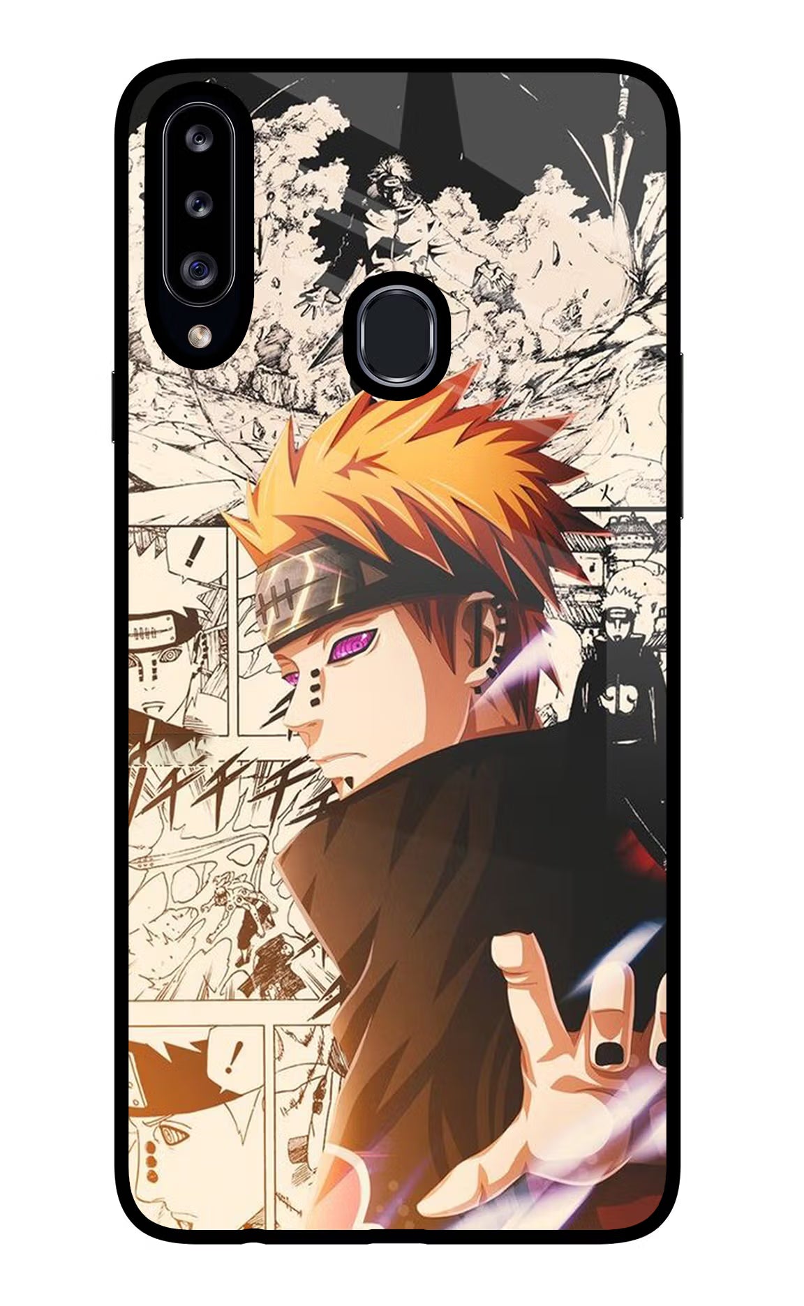 Pain Anime Samsung A20s Glass Case - Pain Anime Samsung A20s Glass Case Pain Anime Samsung A20s Glass Case