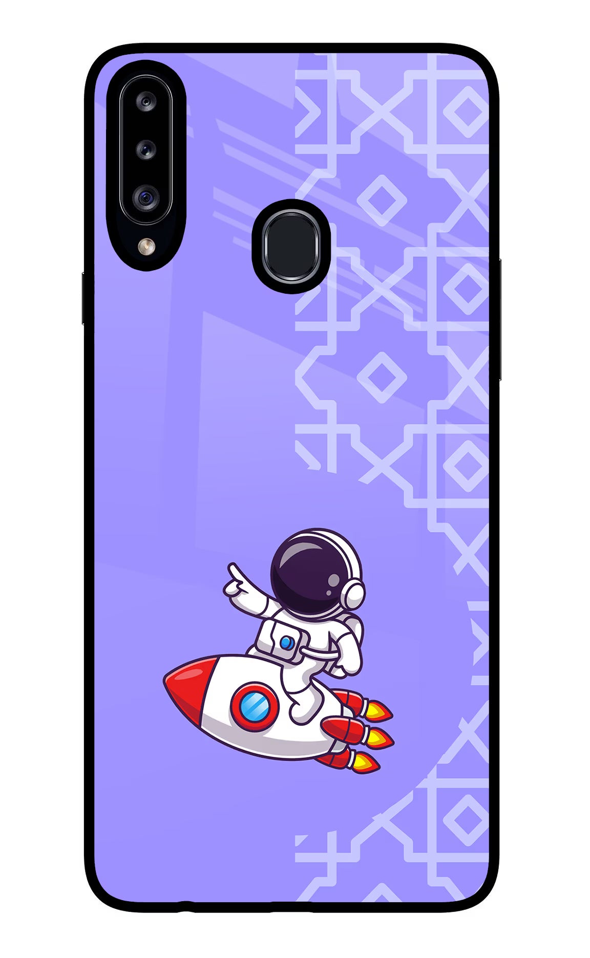 Cute Astronaut Samsung A20s Glass Case - Cute Astronaut Samsung A20s Glass Case Cute Astronaut Samsung A20s Glass Case