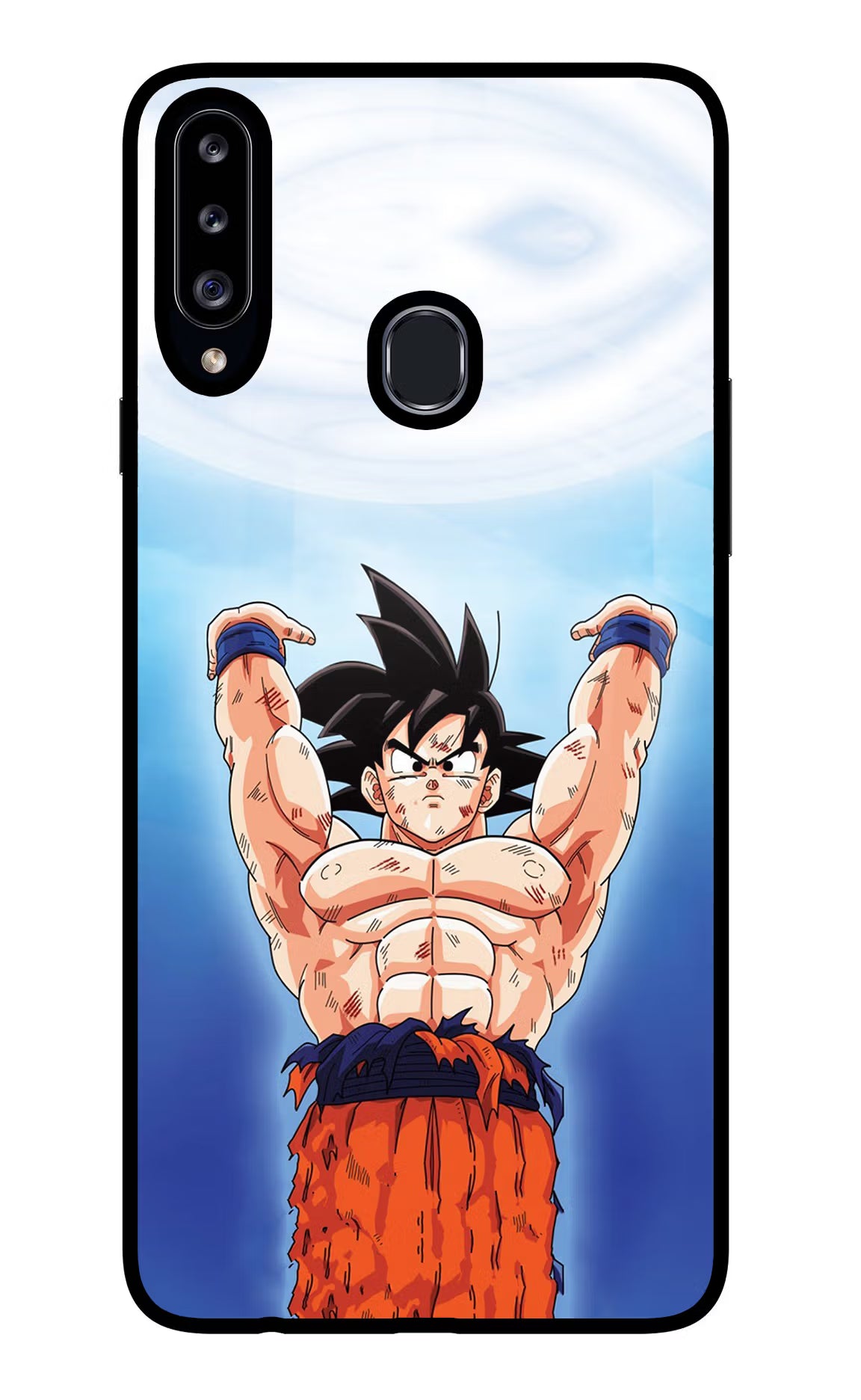 Goku Power Samsung A20s Glass Case - Goku Power Samsung A20s Glass Case Goku Power Samsung A20s Glass Case